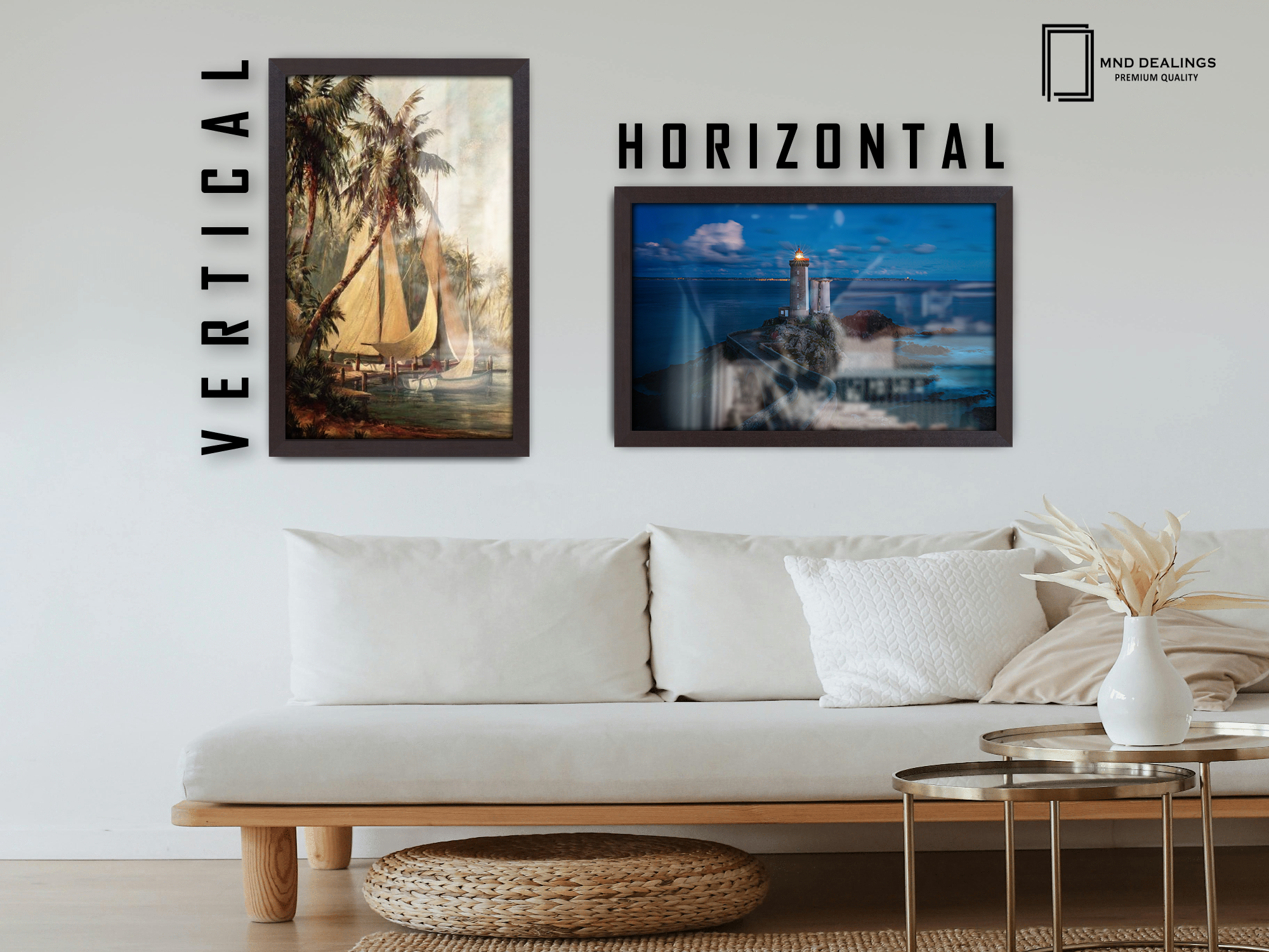 ( 75 x 100 CM ) / 40 x 30 Inch Photo Frames - MDF