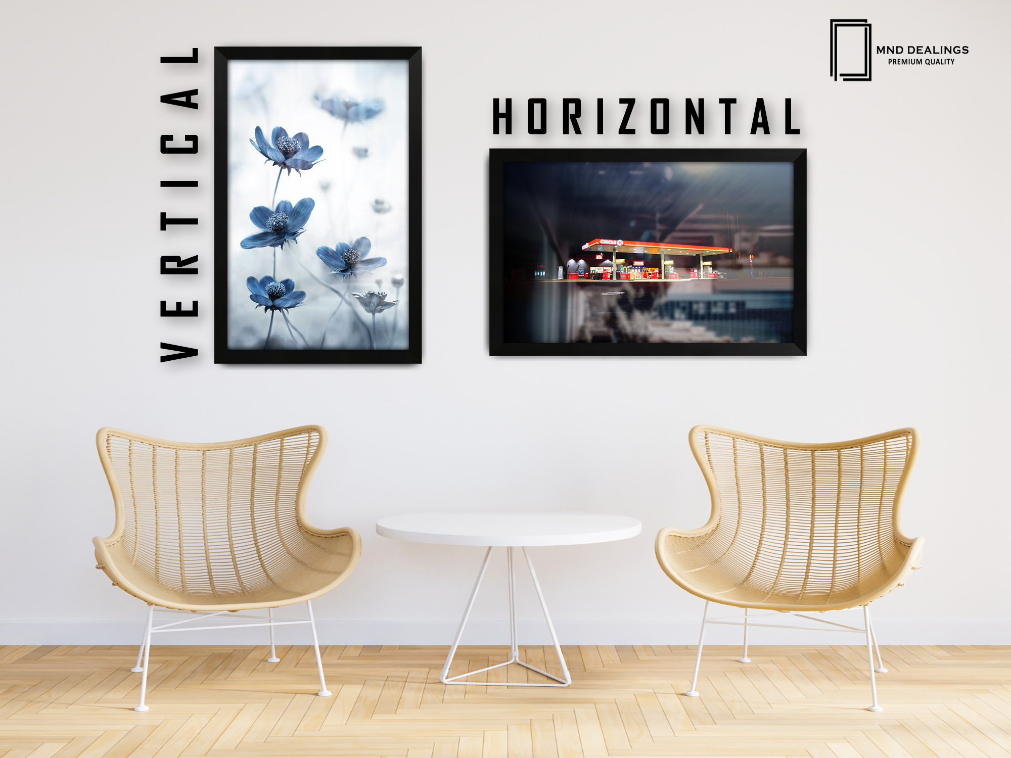 ( 75 x 100 CM ) / 40 x 30 Inch Photo Frames - MDF