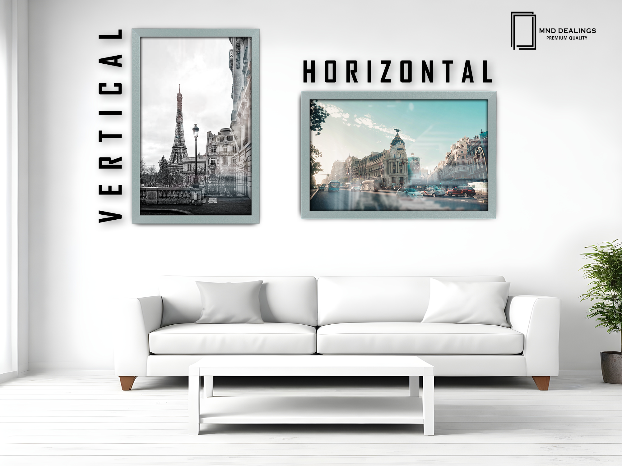 ( 75 x 100 CM ) / 40 x 30 Inch Photo Frames - MDF