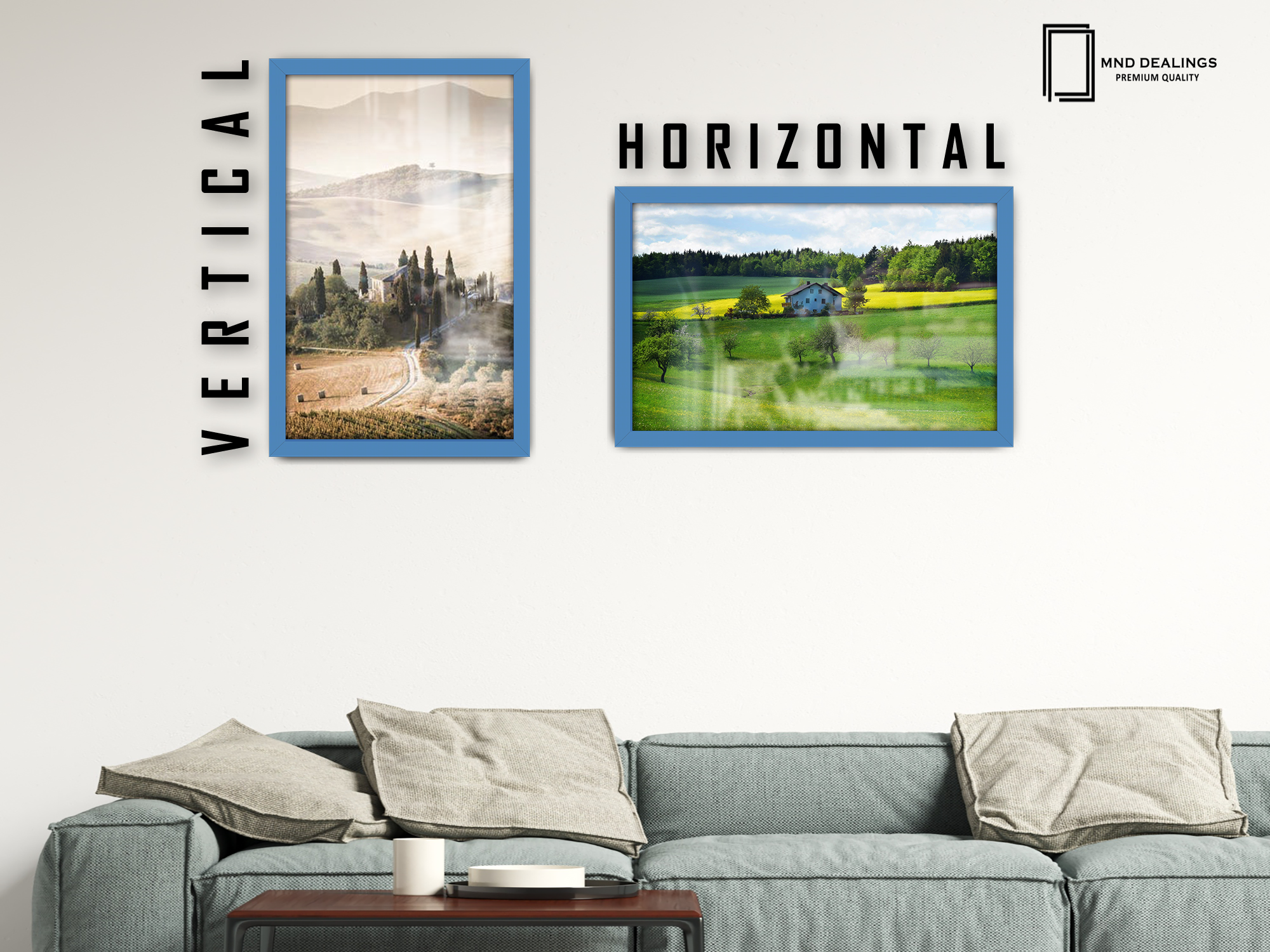 ( 80 x 100 CM ) / 40 x 32 Inch Frames - MDF