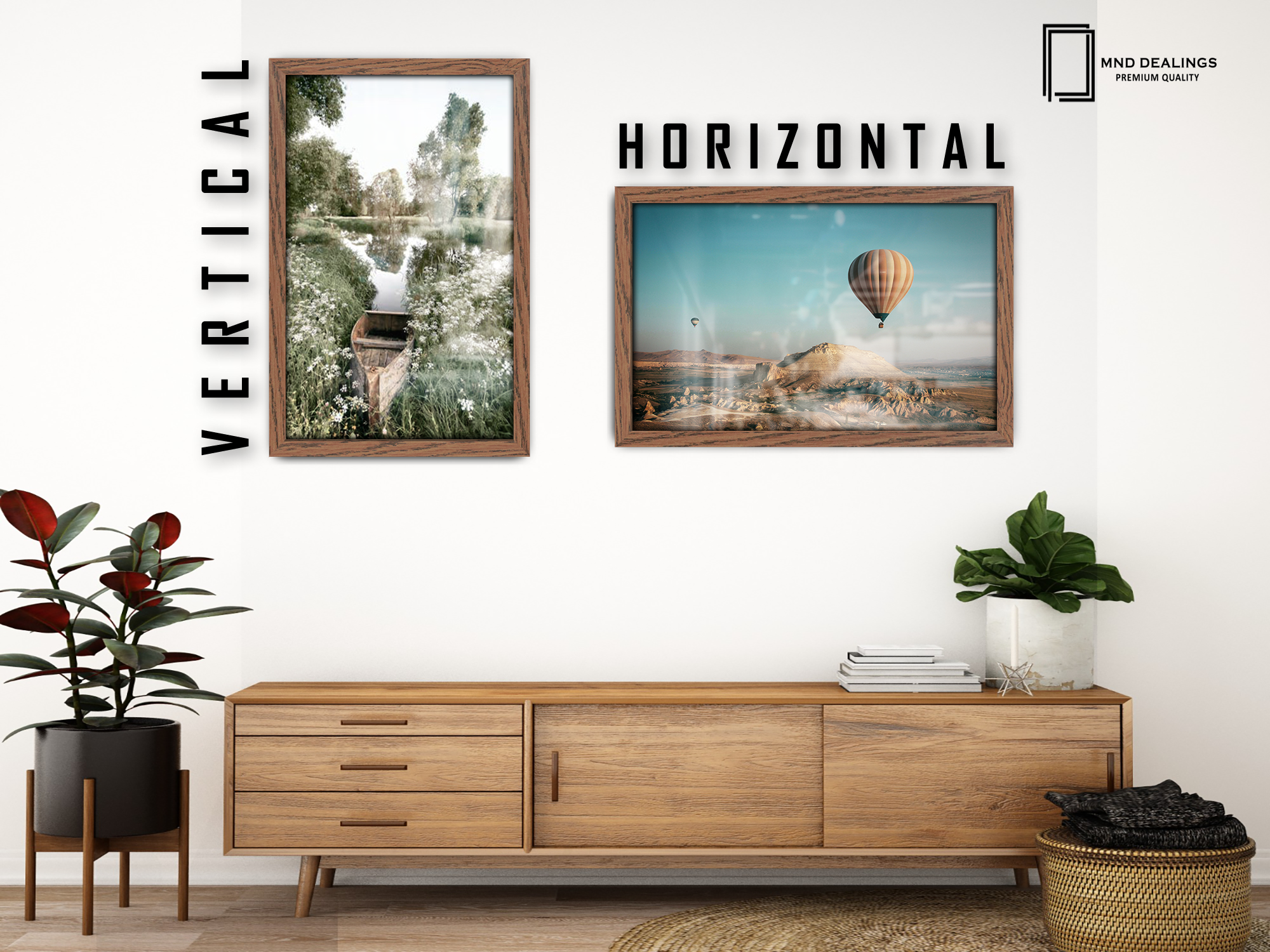 ( 80 x 100 CM ) / 40 x 32 Inch Frames - MDF