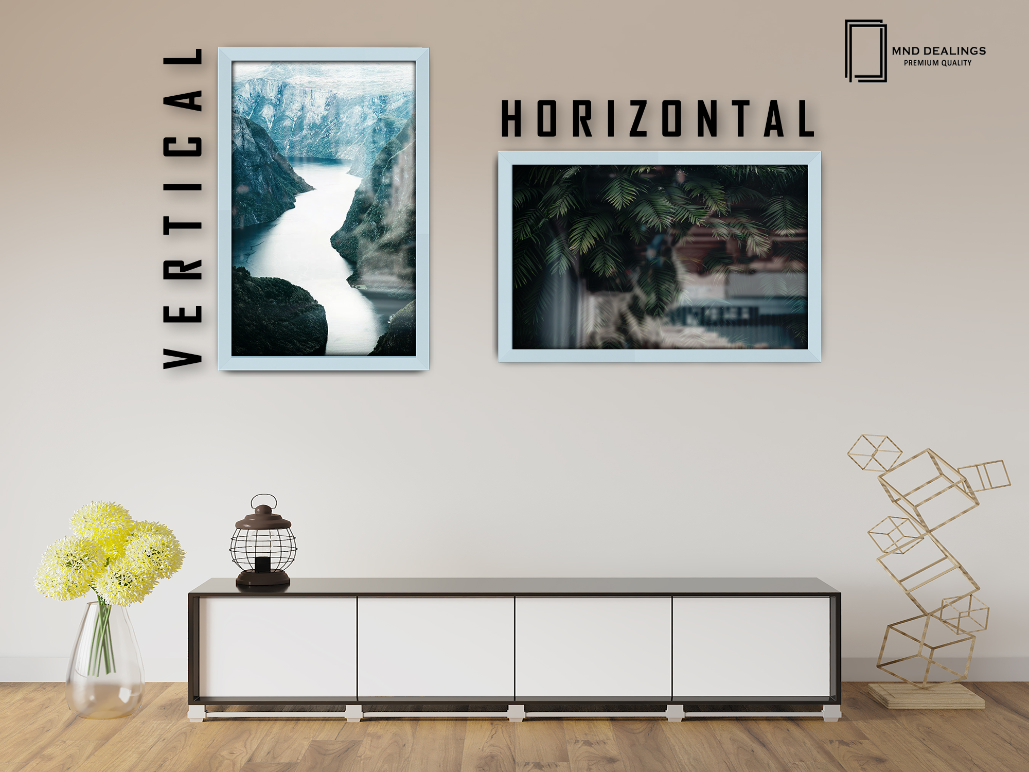 ( 80 x 100 CM ) / 40 x 32 Inch Frames - MDF