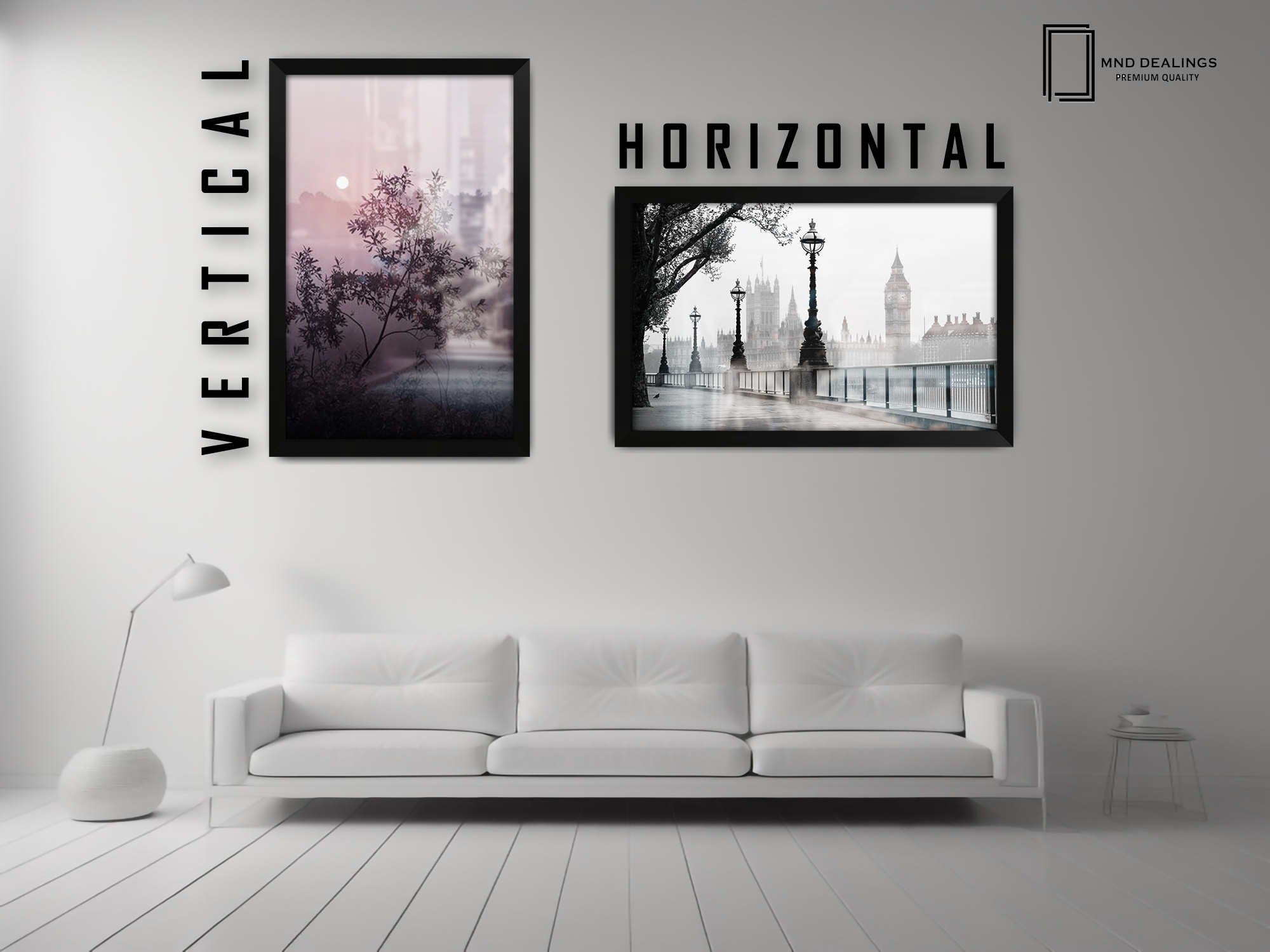 ( 80 x 100 CM ) / 40 x 32 Inch Frames - MDF