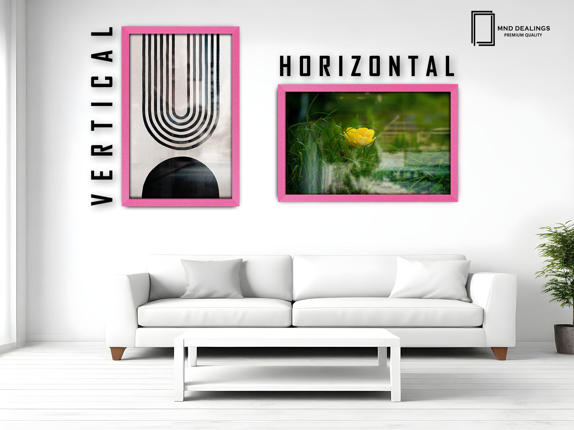 ( 80 x 100 CM ) / 40 x 32 Inch Frames - MDF