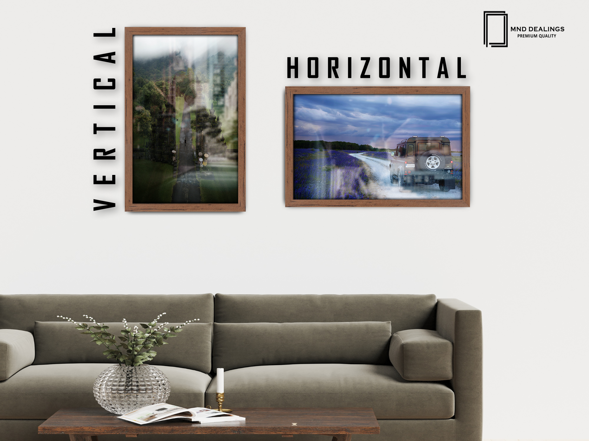 ( 80 x 100 CM ) / 40 x 32 Inch Frames - MDF