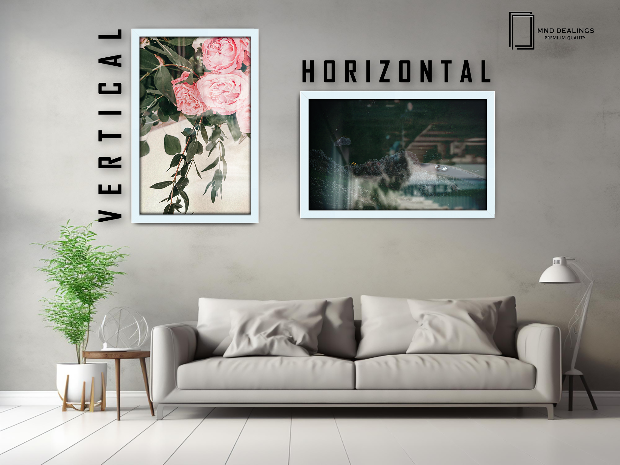 ( 80 x 100 CM ) / 40 x 32 Inch Frames - MDF