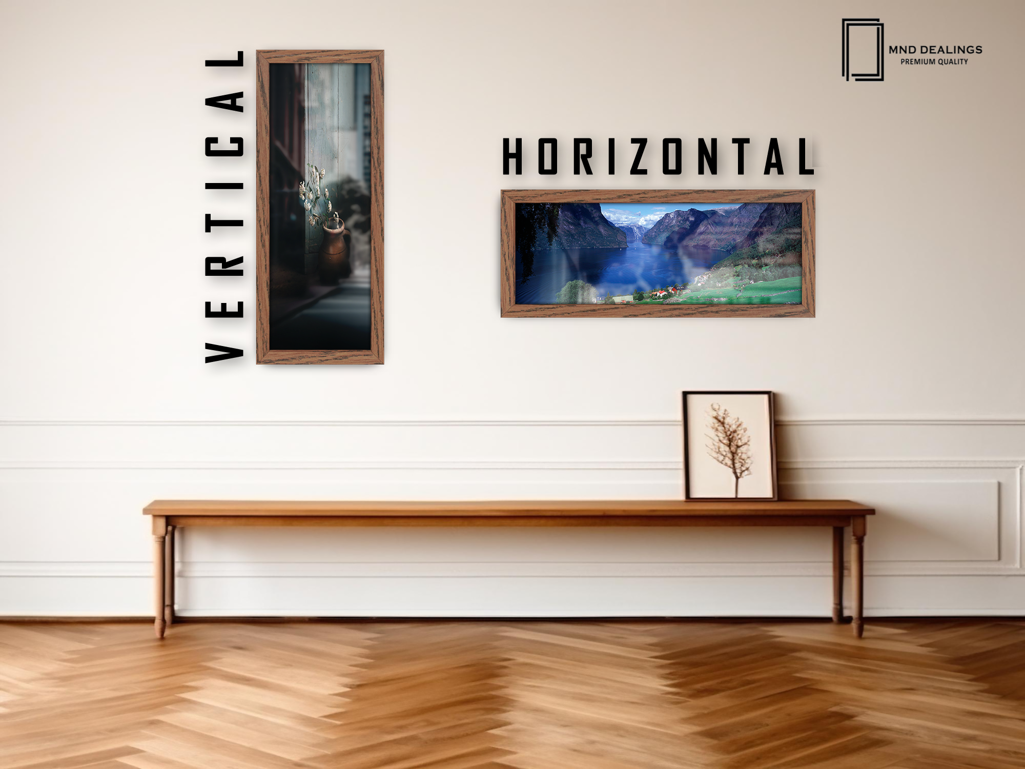( 80 x 40 CM ) / 32 x 16 Inch Poster Frames - MDF