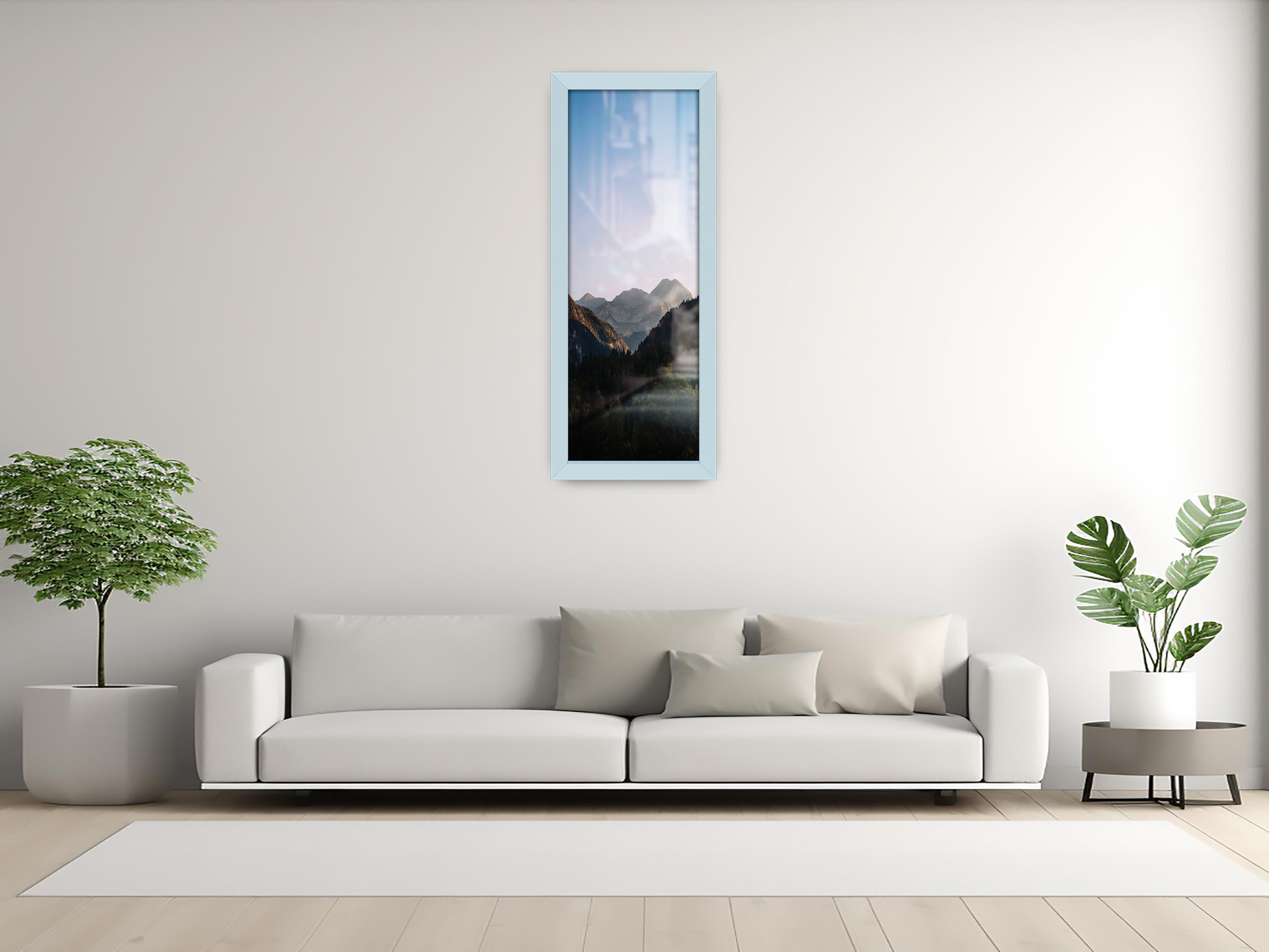 ( 80 x 40 CM ) / 32 x 16 Inch Poster Frames - MDF