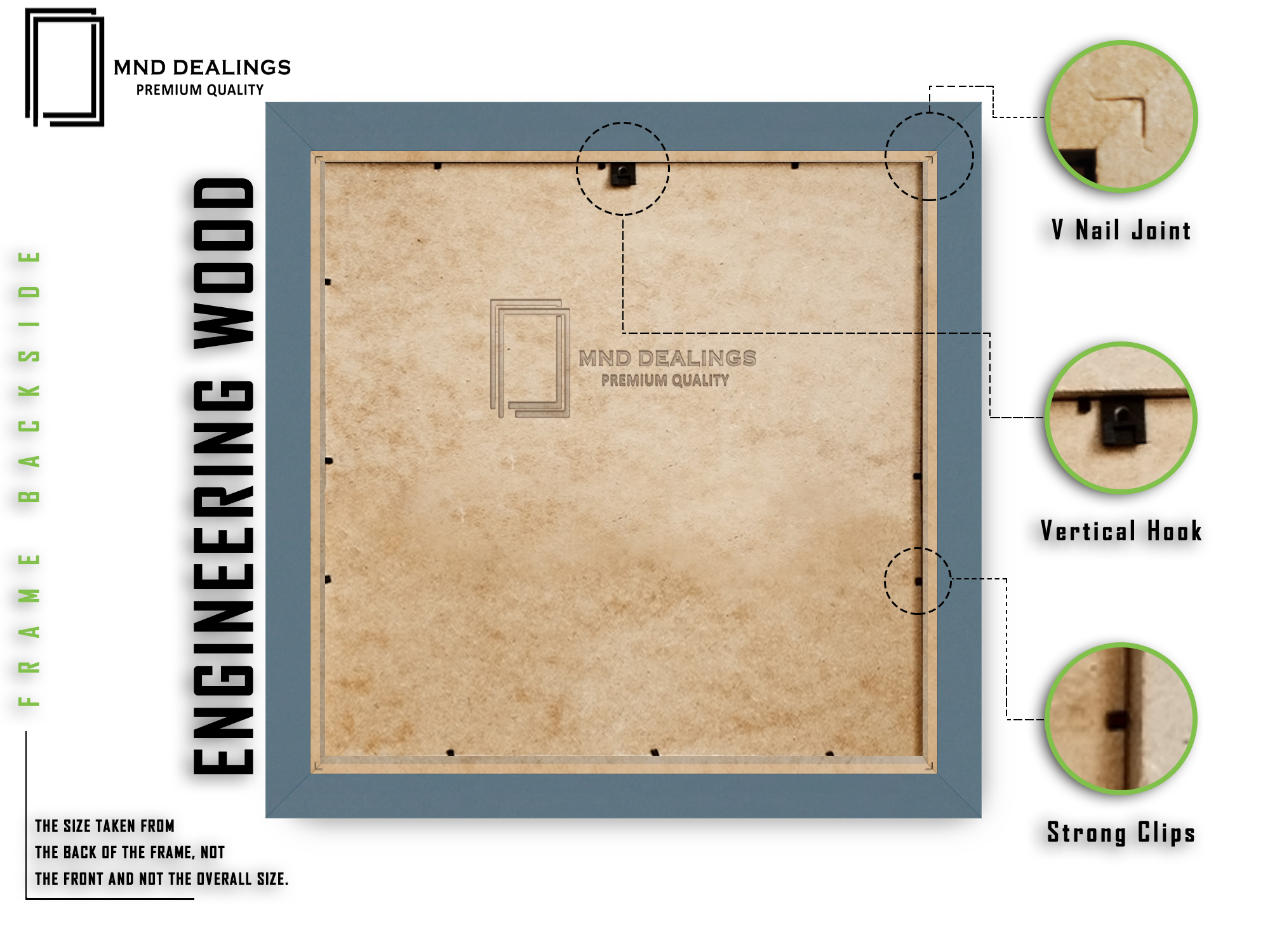 ( 80 x 80 CM ) / 32 x 32 Inch Poster Frames - MDF