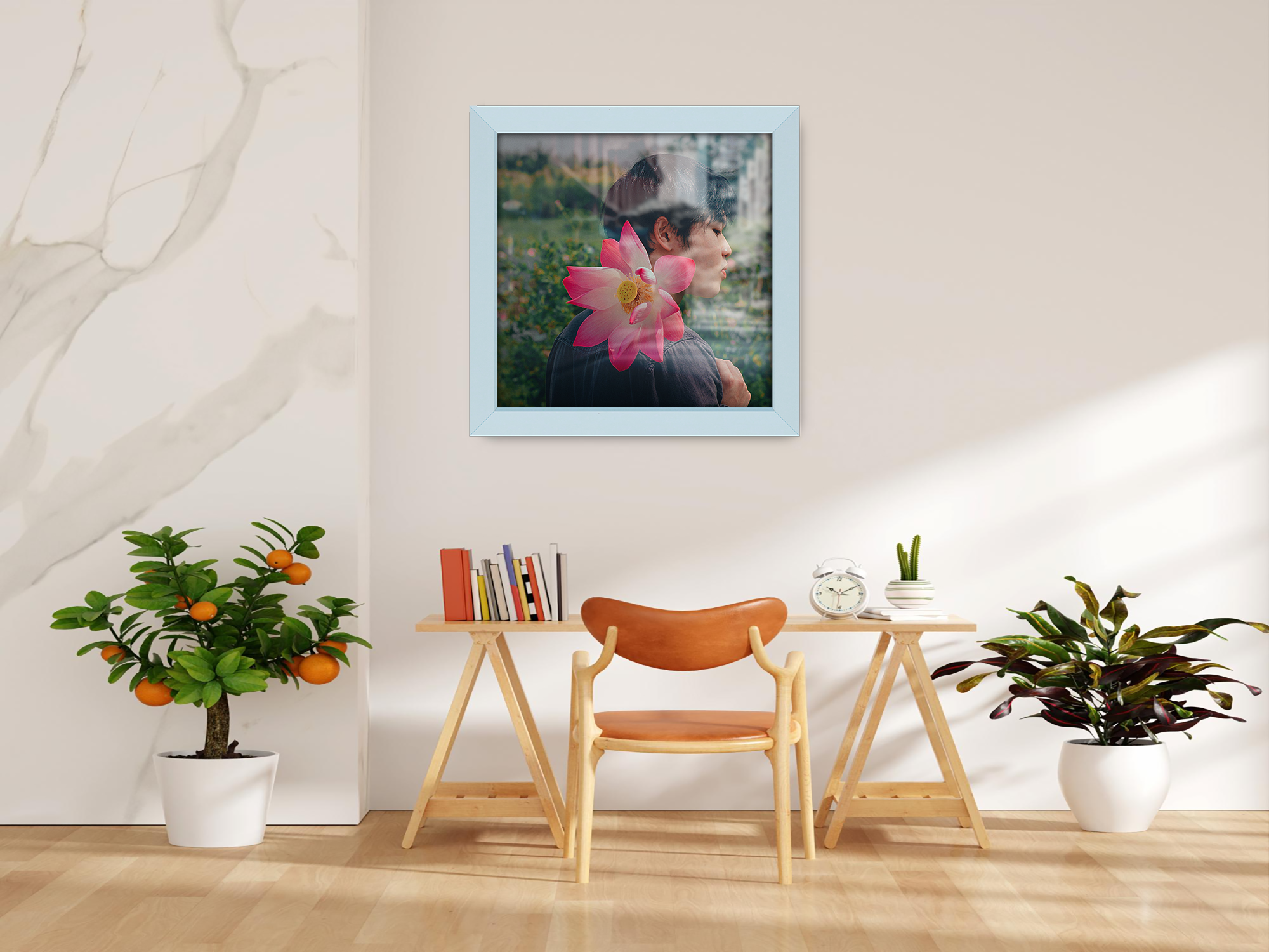 ( 80 x 80 CM ) / 32 x 32 Inch Poster Frames - MDF