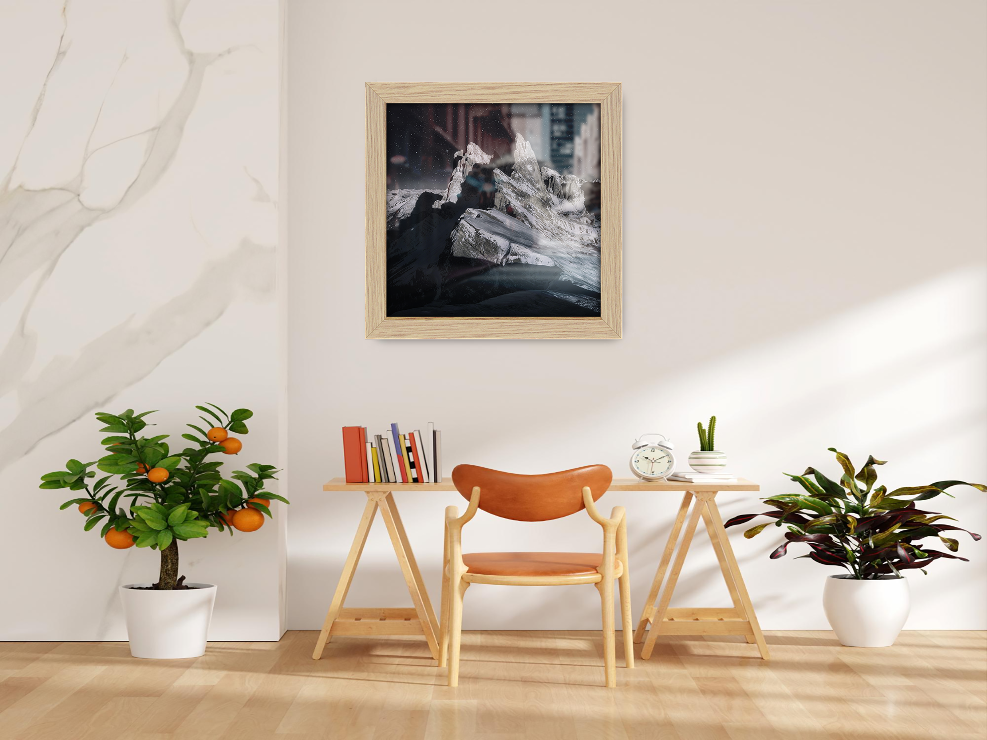 ( 80 x 80 CM ) / 32 x 32 Inch Poster Frames - MDF