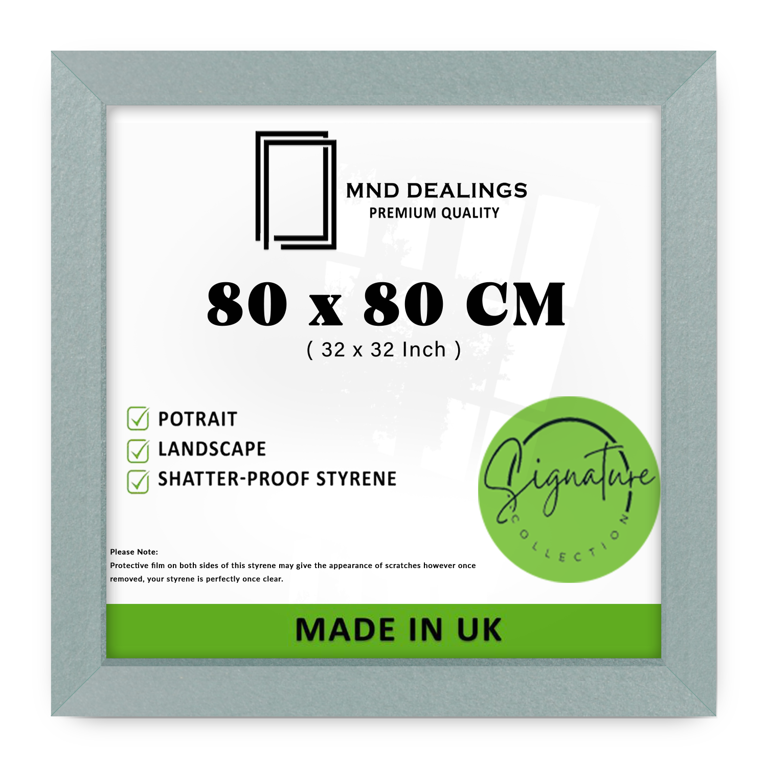 ( 80 x 80 CM ) / 32 x 32 Inch Poster Frames - MDF