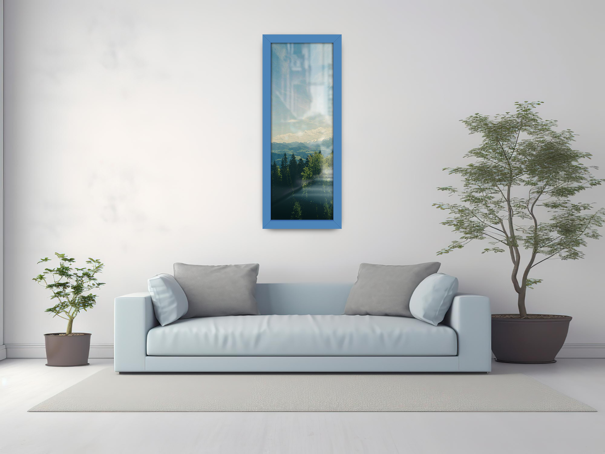 ( 90 x 30 CM ) / 36 x 12 Inch Display Frame - MDF