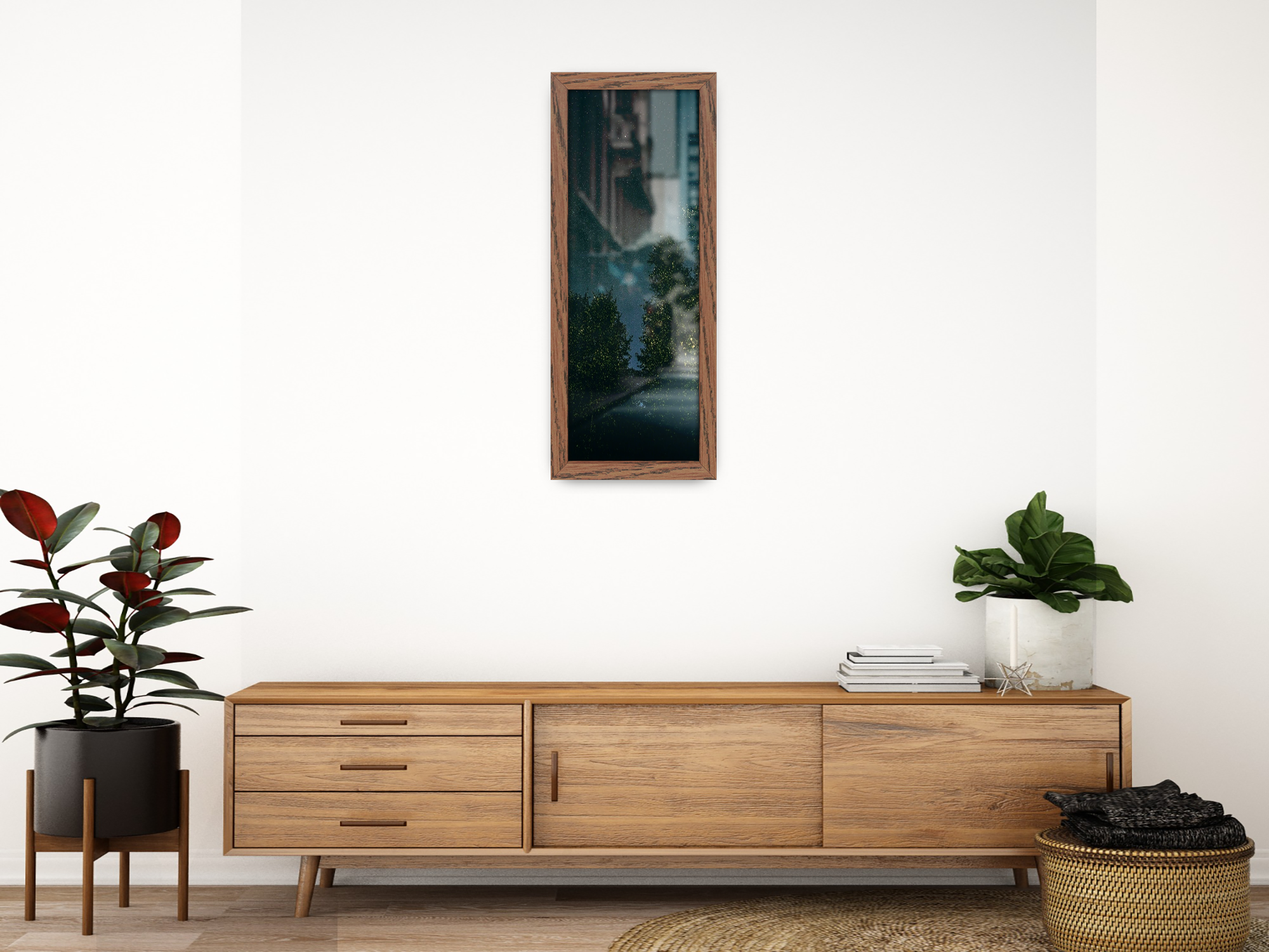 ( 90 x 30 CM ) / 36 x 12 Inch Display Frame - MDF