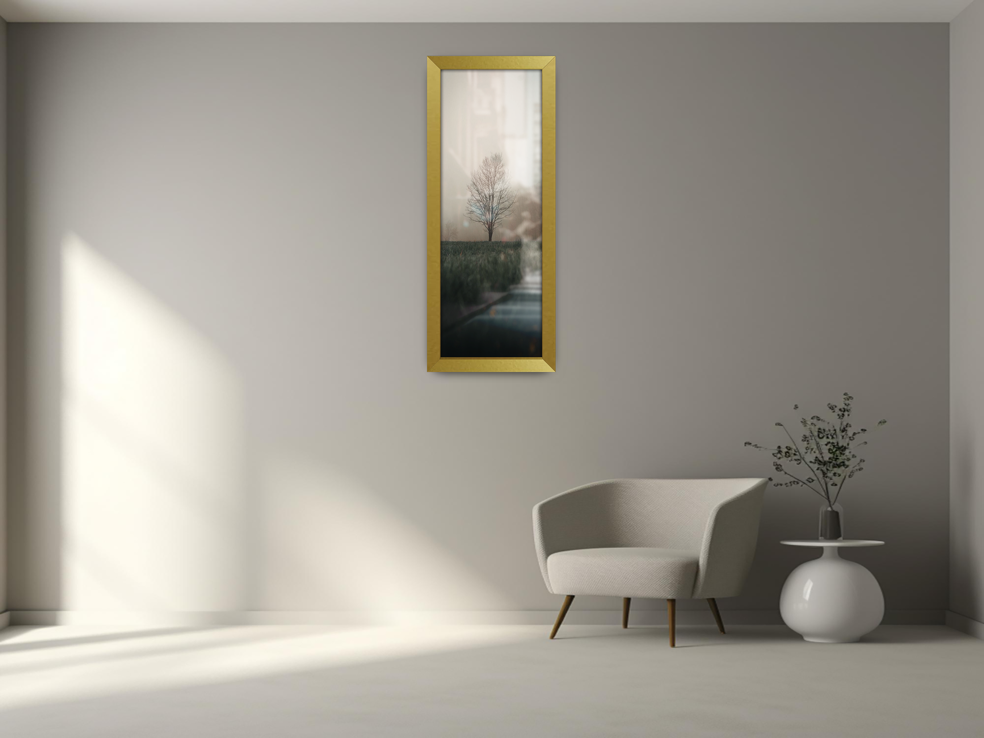 ( 90 x 30 CM ) / 36 x 12 Inch Display Frame - MDF