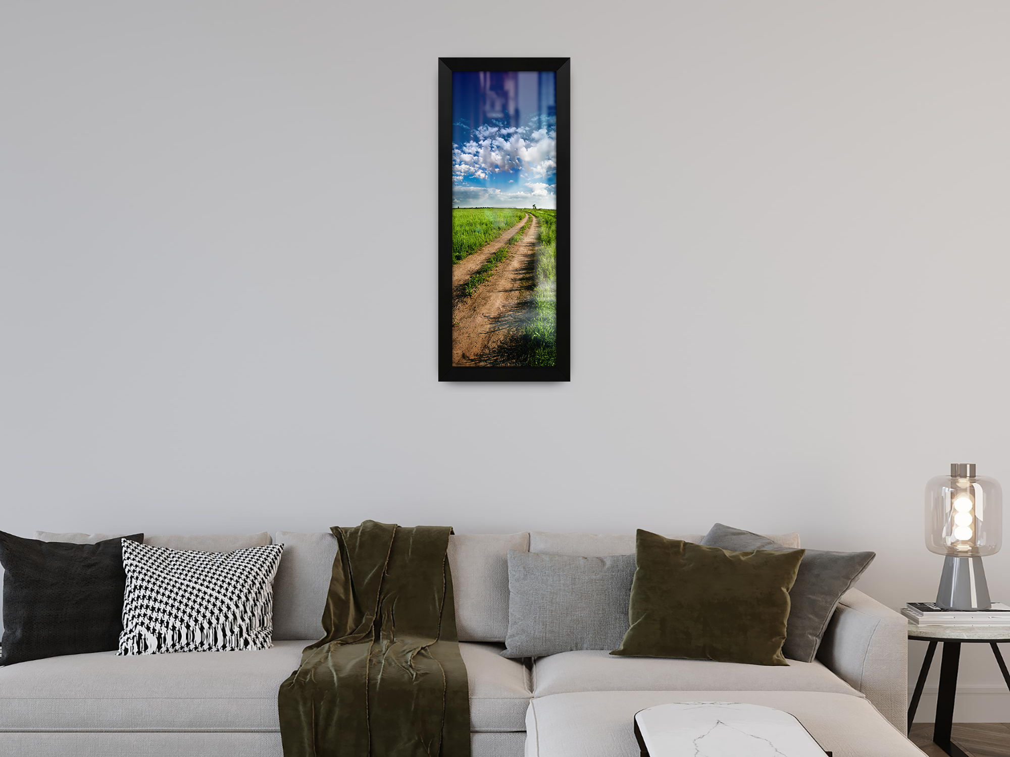 ( 90 x 30 CM ) / 36 x 12 Inch Display Frame - MDF