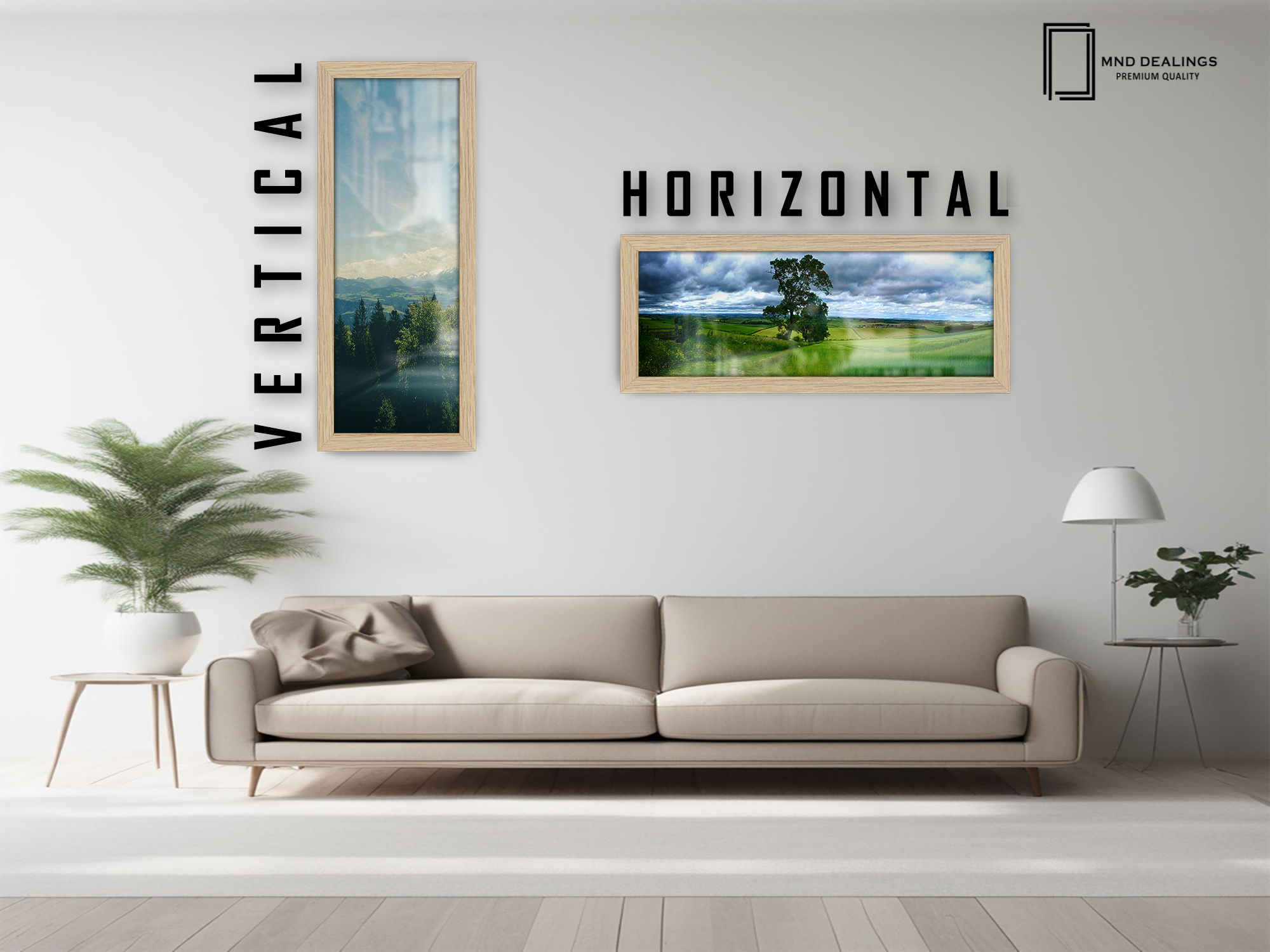 ( 90 x 30 CM ) / 36 x 12 Inch Display Frame - MDF