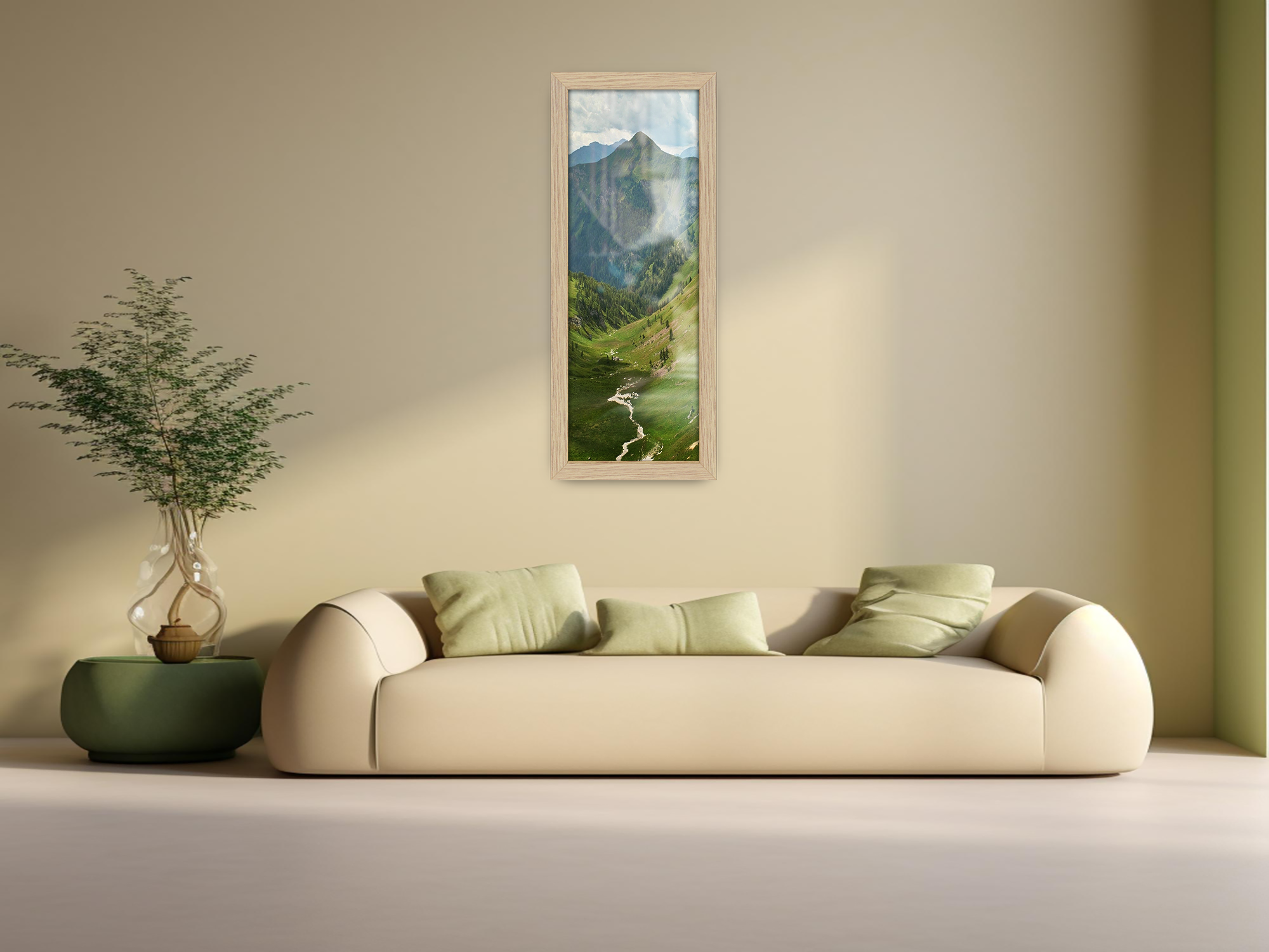 ( 90 x 30 CM ) / 36 x 12 Inch Display Frame - MDF
