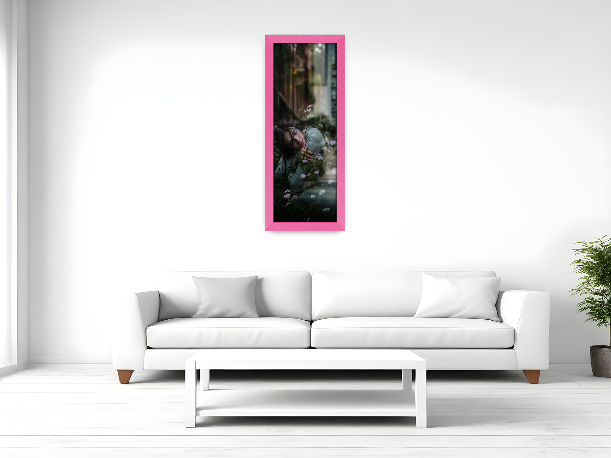 ( 90 x 30 CM ) / 36 x 12 Inch Display Frame - MDF