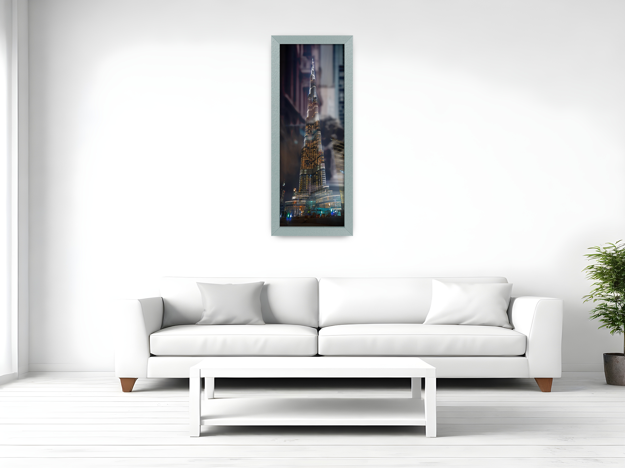 ( 90 x 30 CM ) / 36 x 12 Inch Display Frame - MDF
