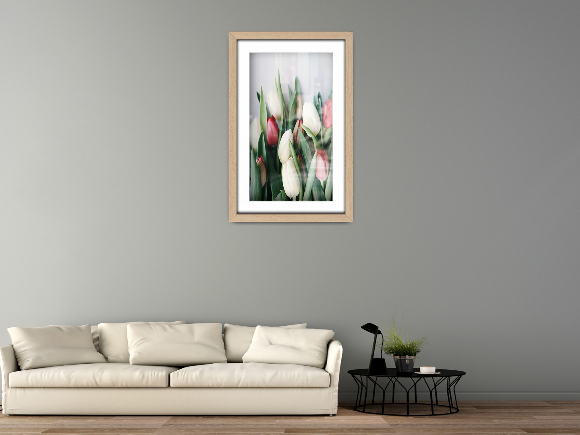 ( 90 x 70 cm ) / 36 x 28 Inch with A1-(59.40 x 84.10 cm) White Mount Photo Frames - MDF