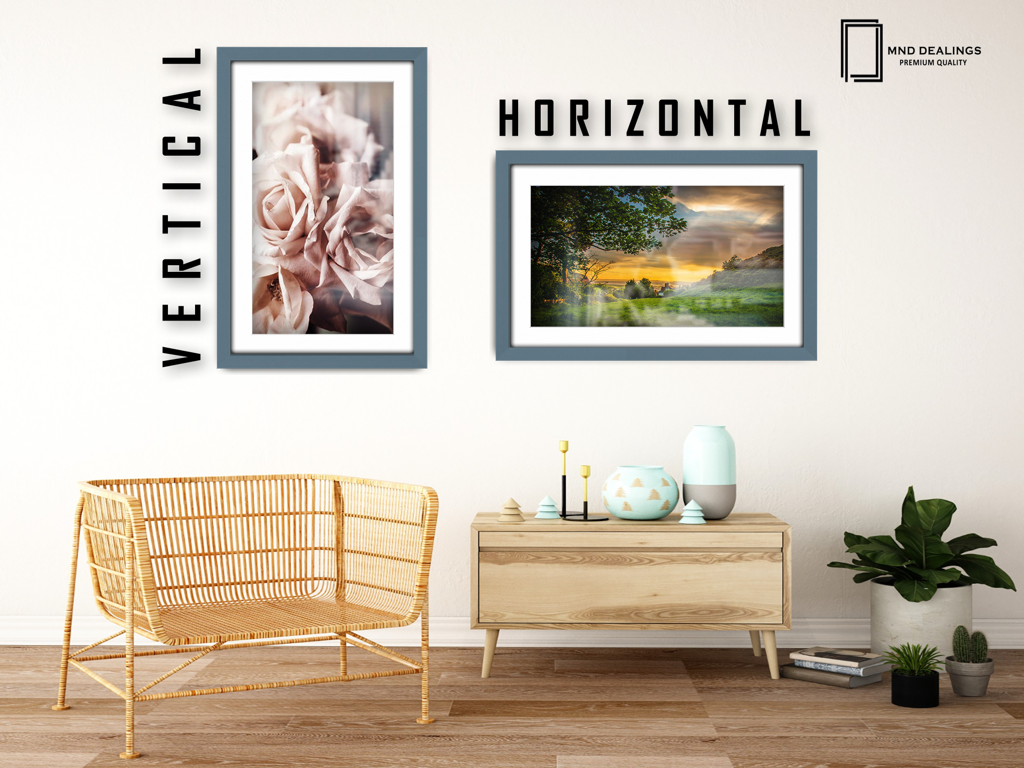 ( 90 x 70 cm ) / 36 x 28 Inch with A1-(59.40 x 84.10 cm) White Mount Photo Frames - MDF