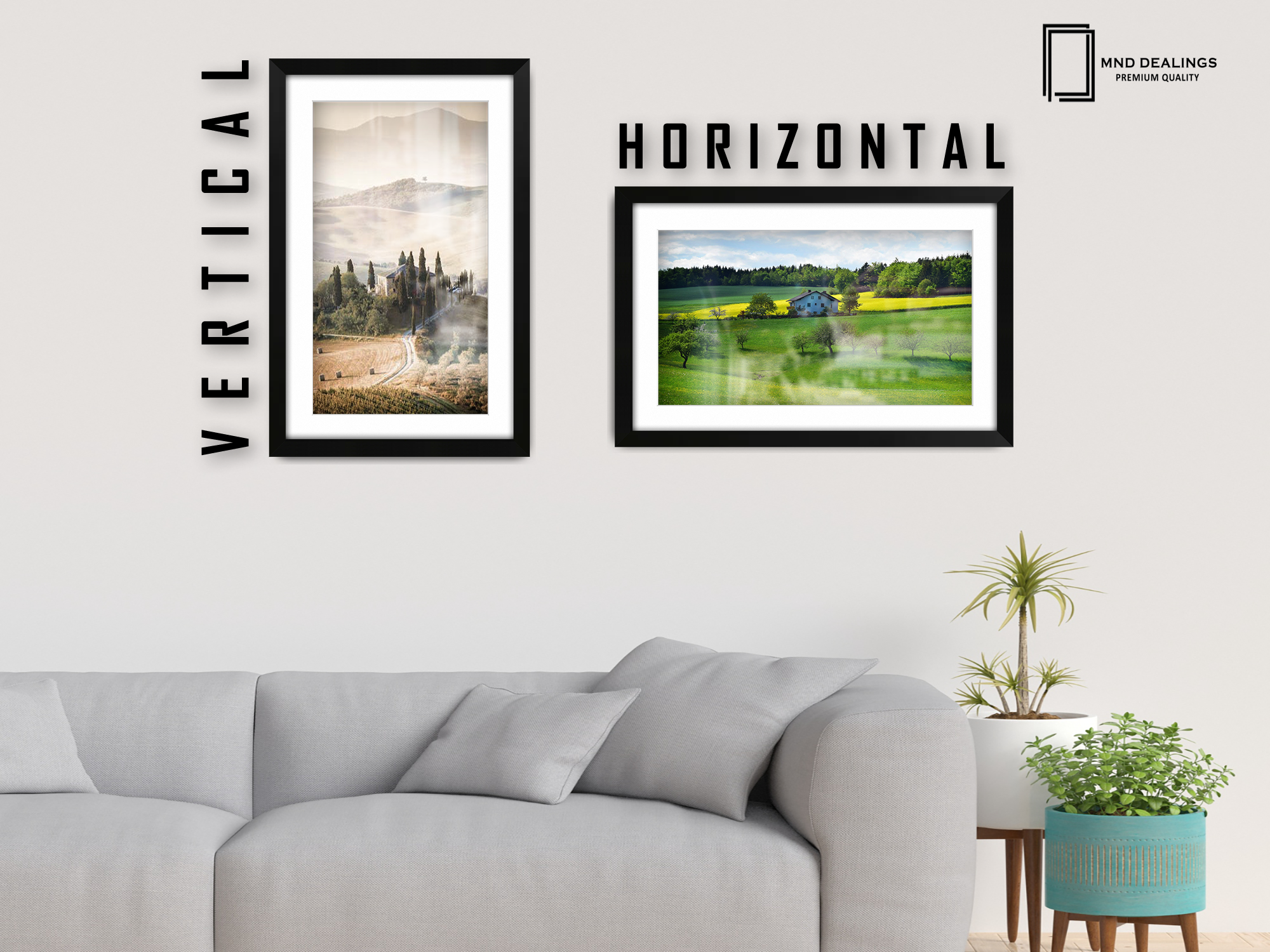 ( 90 x 70 cm ) / 36 x 28 Inch with A1-(59.40 x 84.10 cm) White Mount Photo Frames - MDF