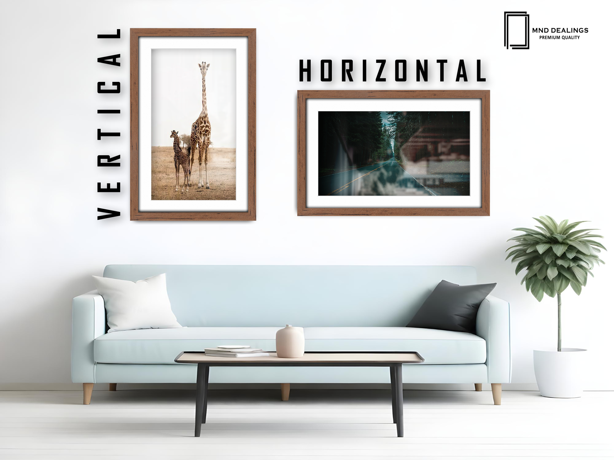 ( 90 x 70 cm ) / 36 x 28 Inch with A1-(59.40 x 84.10 cm) White Mount Photo Frames - MDF