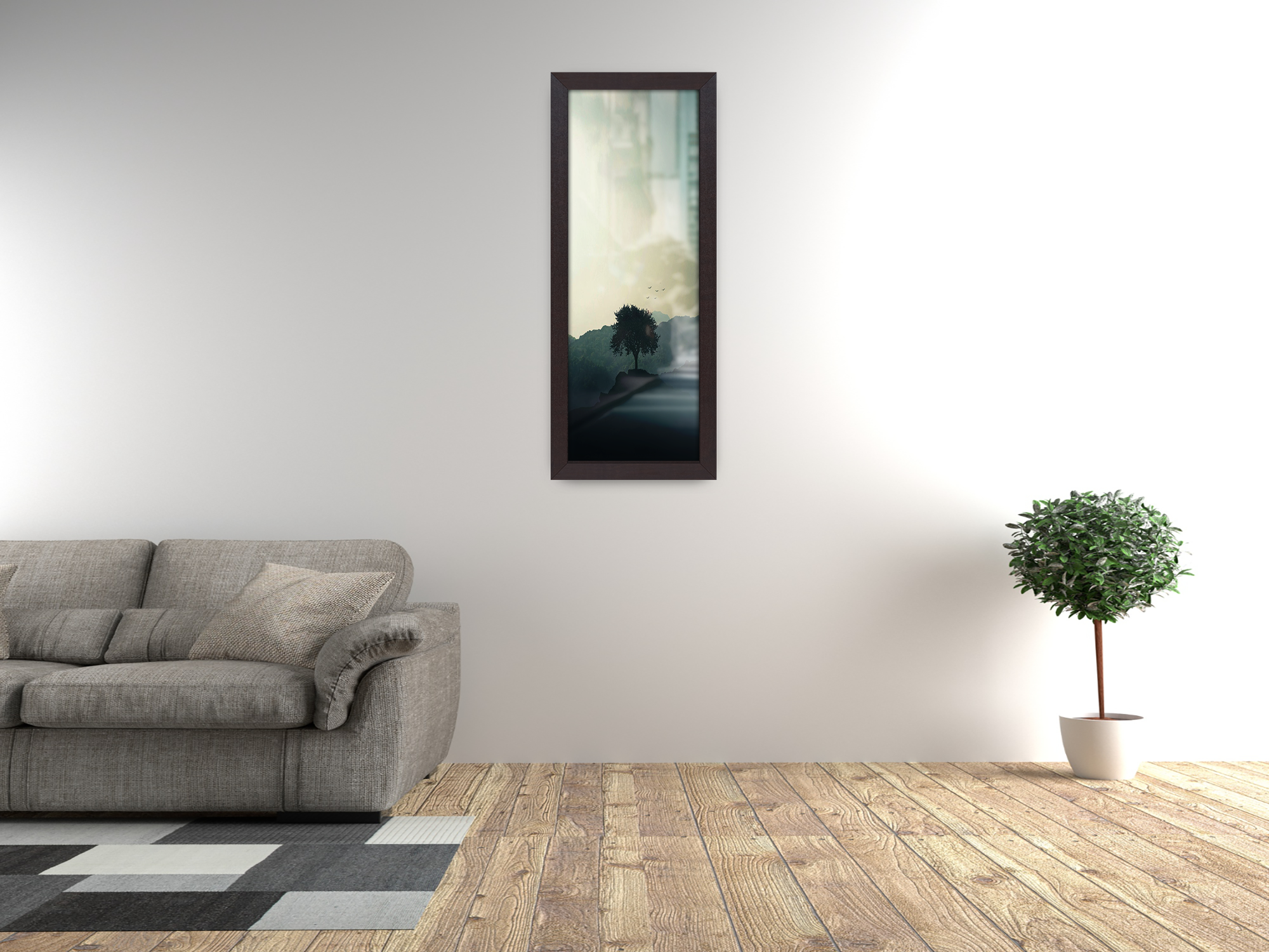 ( 95 x 33 CM ) / 38 x 13 Inch Art Frames - MDF