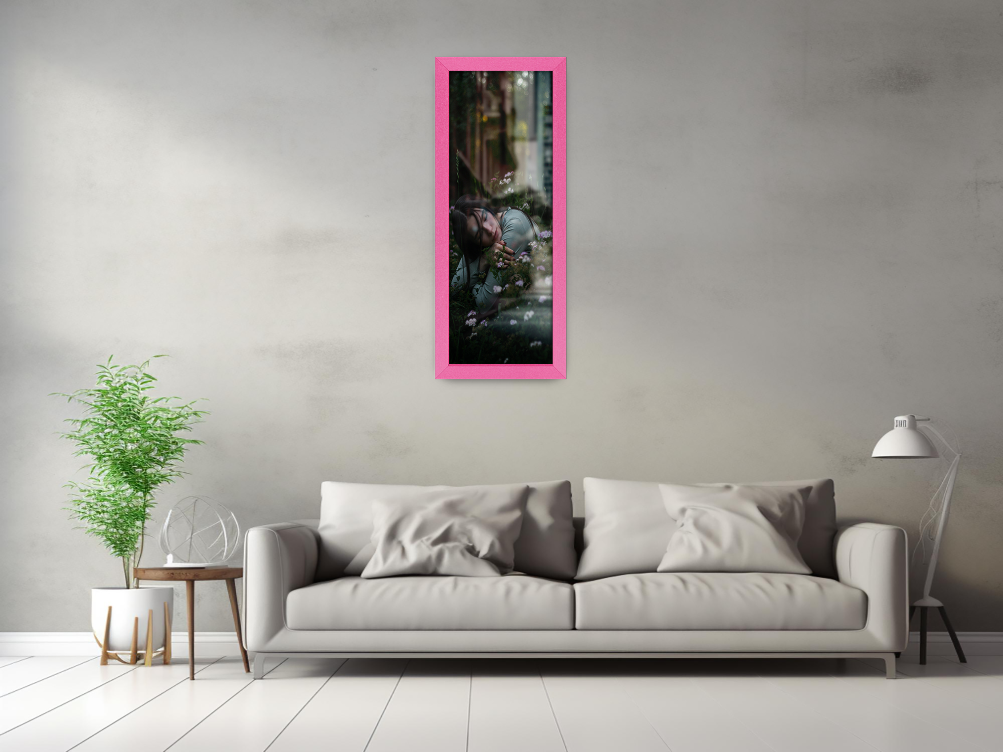 ( 95 x 33 CM ) / 38 x 13 Inch Art Frames - MDF