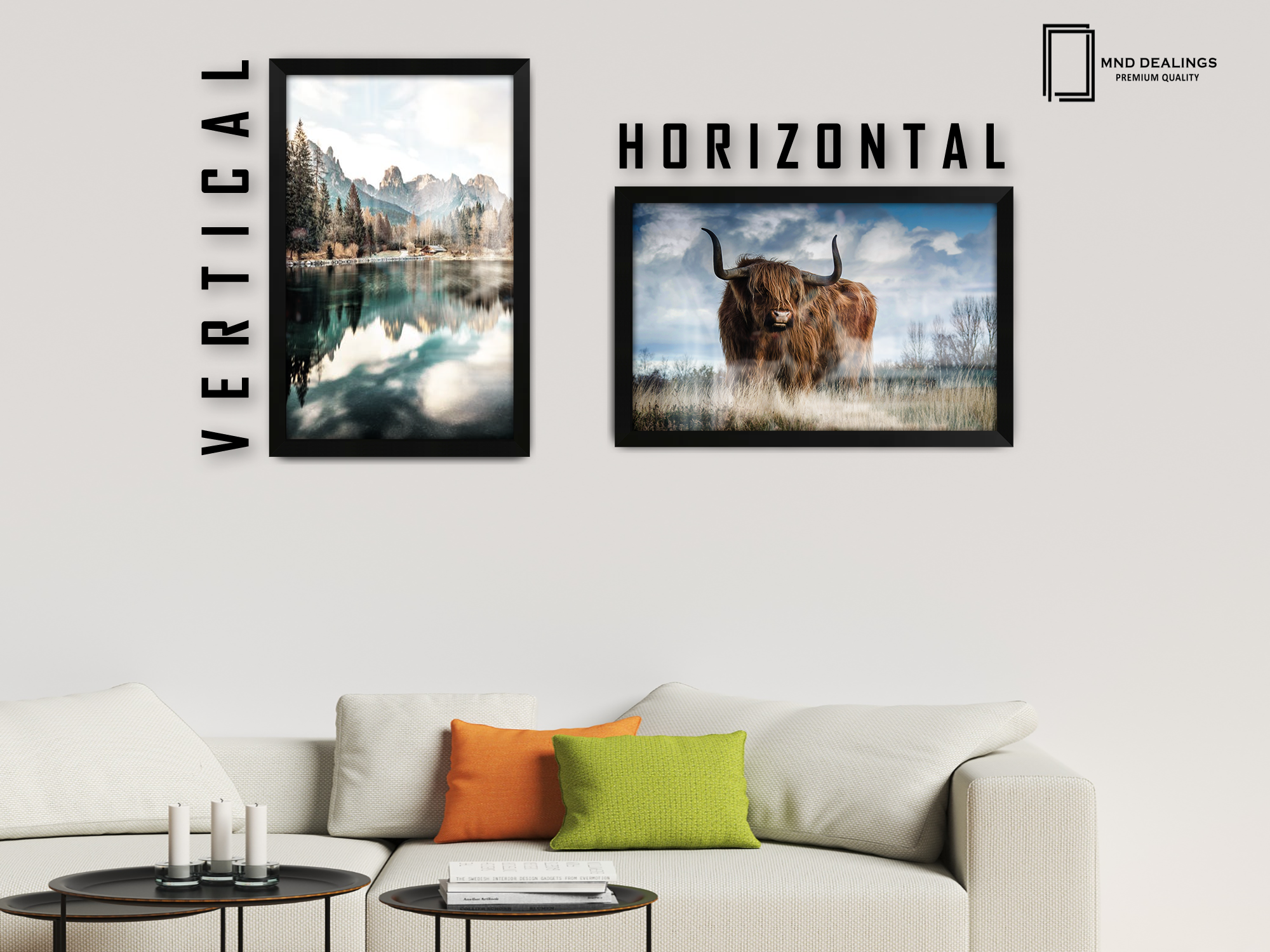 A2 ( 41.90 x 59.40 CM ) / 23 x 16 Inch Art Frames - MDF