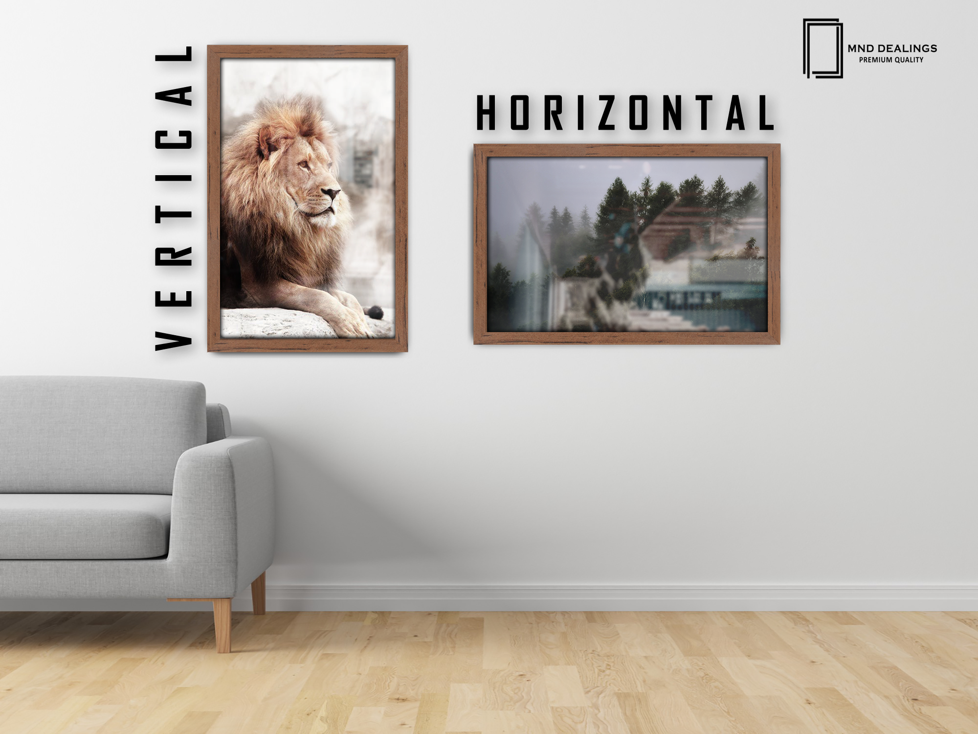 A2 ( 41.90 x 59.40 CM ) / 23 x 16 Inch Art Frames - MDF