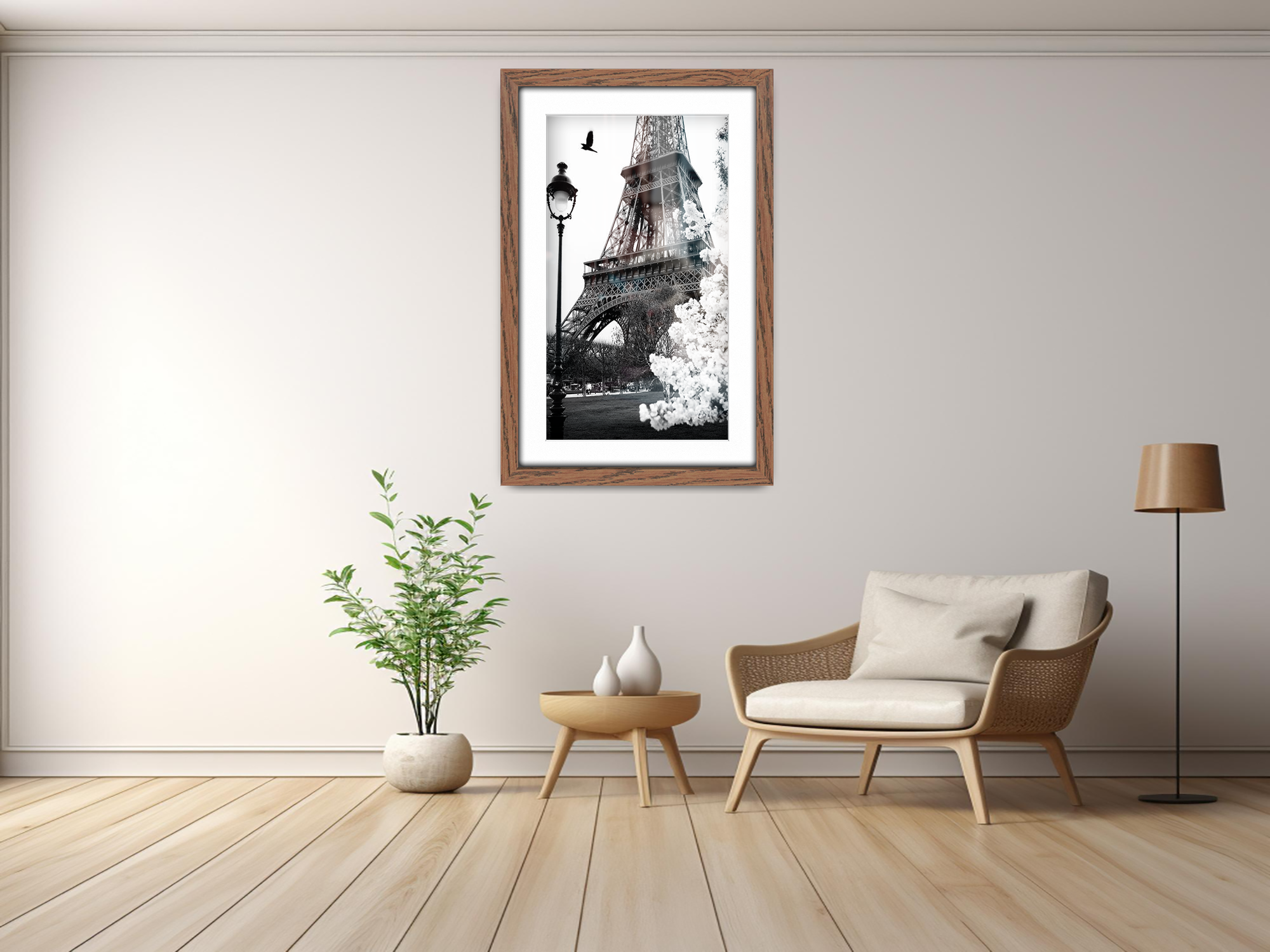 A2 ( 41.90 x 59.40 cm ) / 23 x 16 Inch with A3-(29.70 x 41.90 cm) White Mount Art Frames - MDF