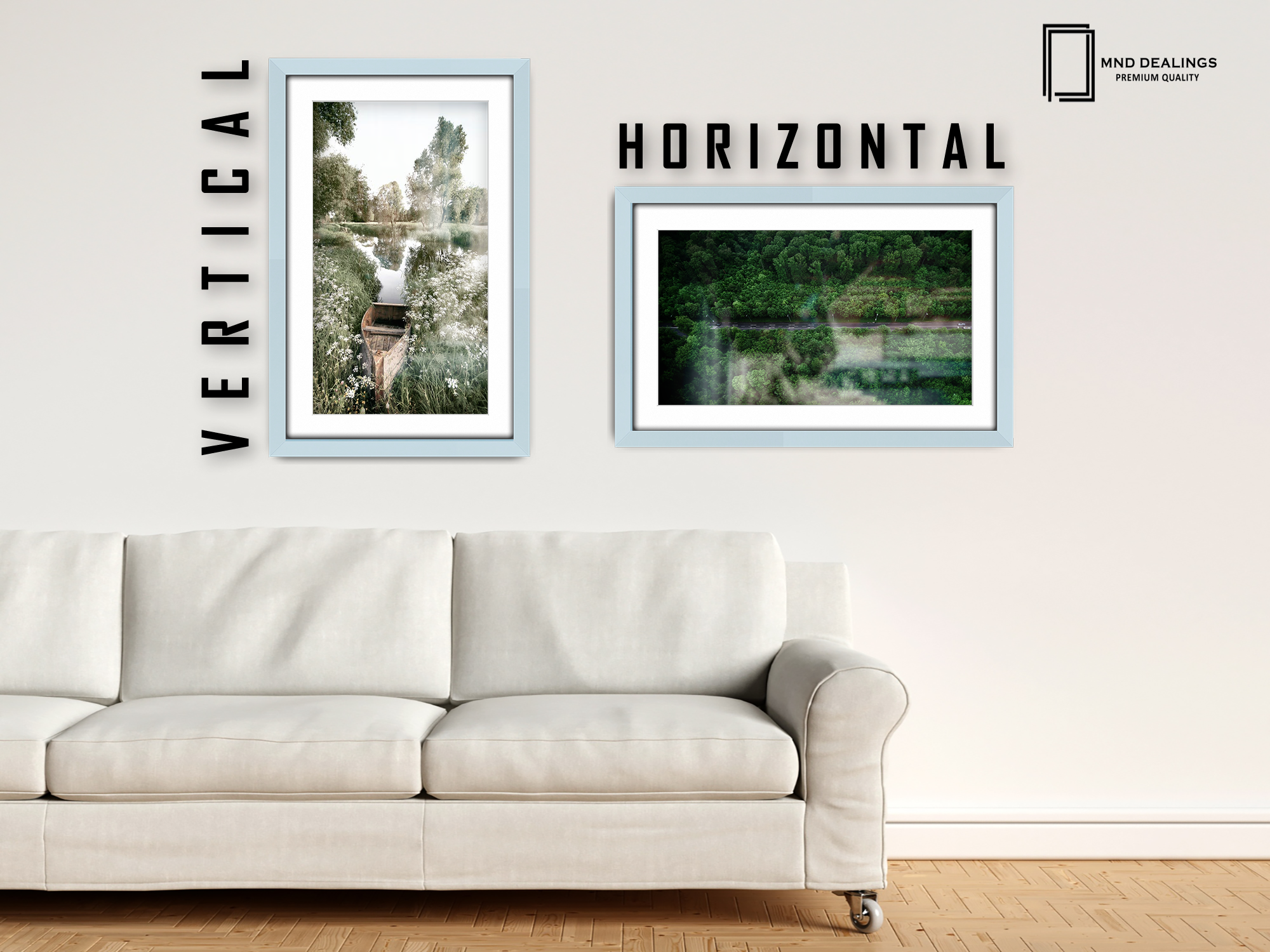 A2 ( 41.90 x 59.40 cm ) / 23 x 16 Inch with A3-(29.70 x 41.90 cm) White Mount Art Frames - MDF