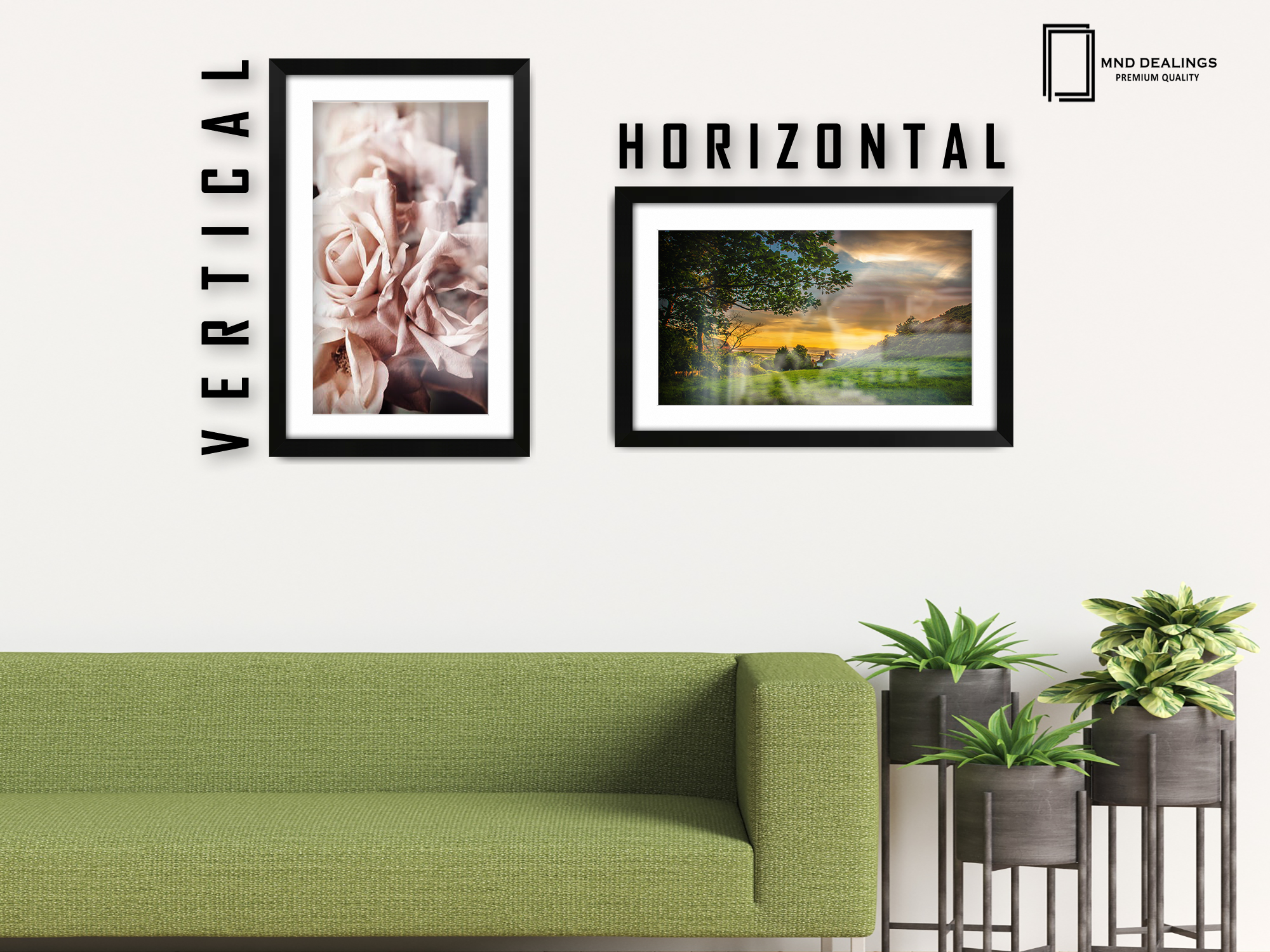 A2 ( 41.90 x 59.40 cm ) / 23 x 16 Inch with A3-(29.70 x 41.90 cm) White Mount Art Frames - MDF