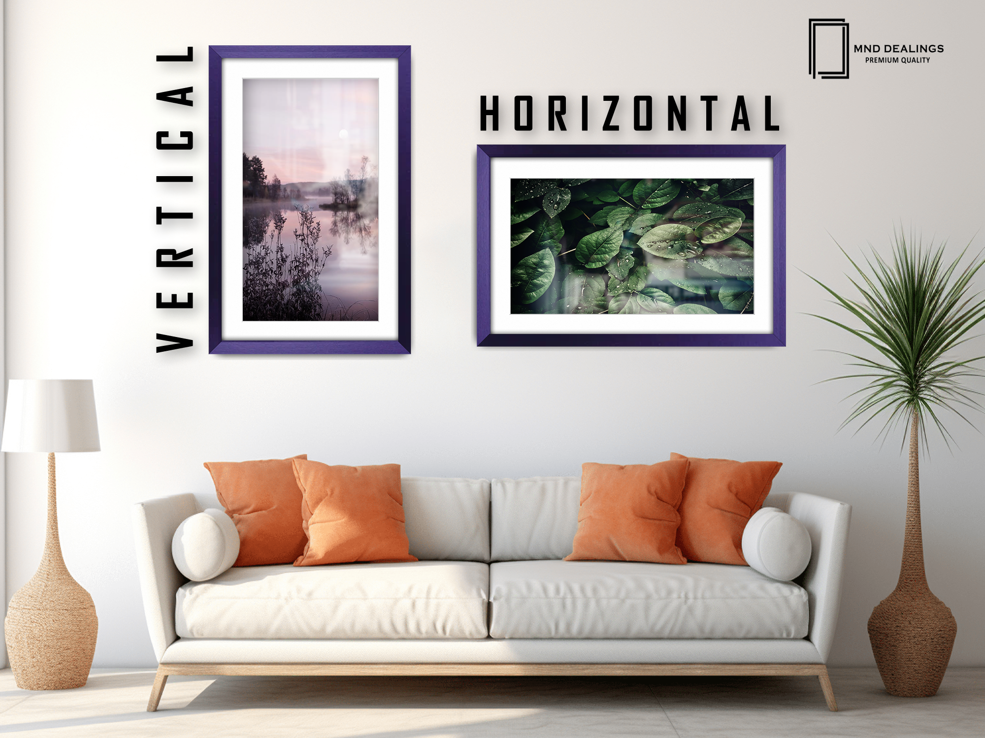 A2 ( 41.90 x 59.40 cm ) / 23 x 16 Inch with A3-(29.70 x 41.90 cm) White Mount Art Frames - MDF