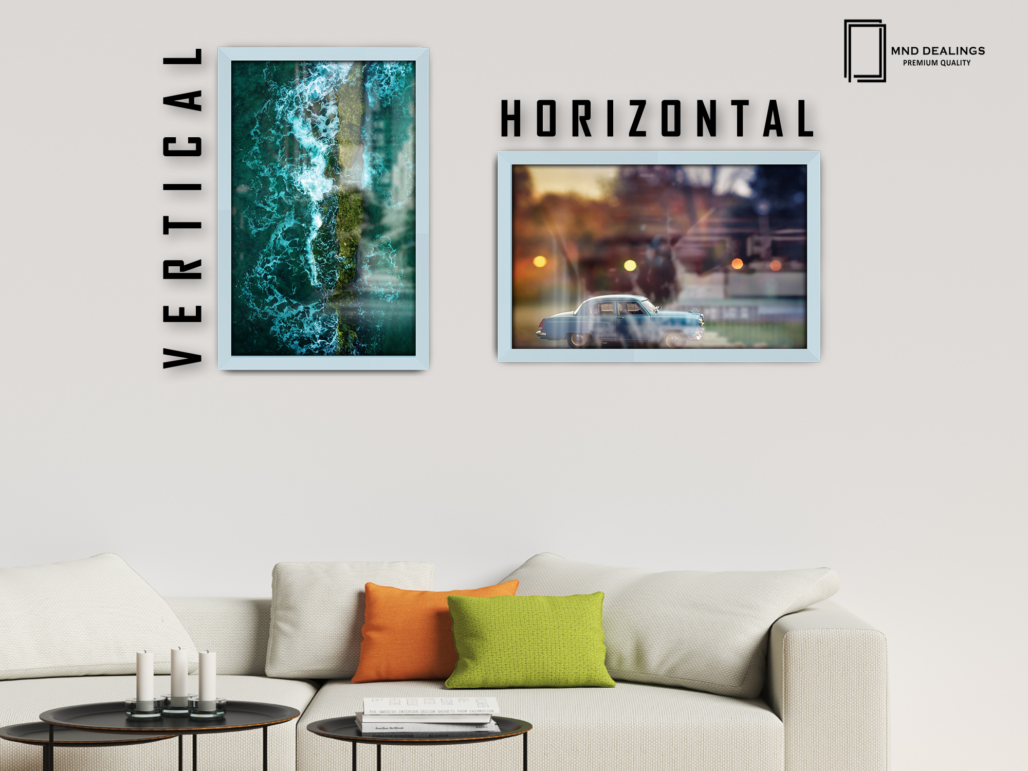 A3 ( 29.70 x 41.90 CM ) / 16 x 11 Inch Art Frames - MDF