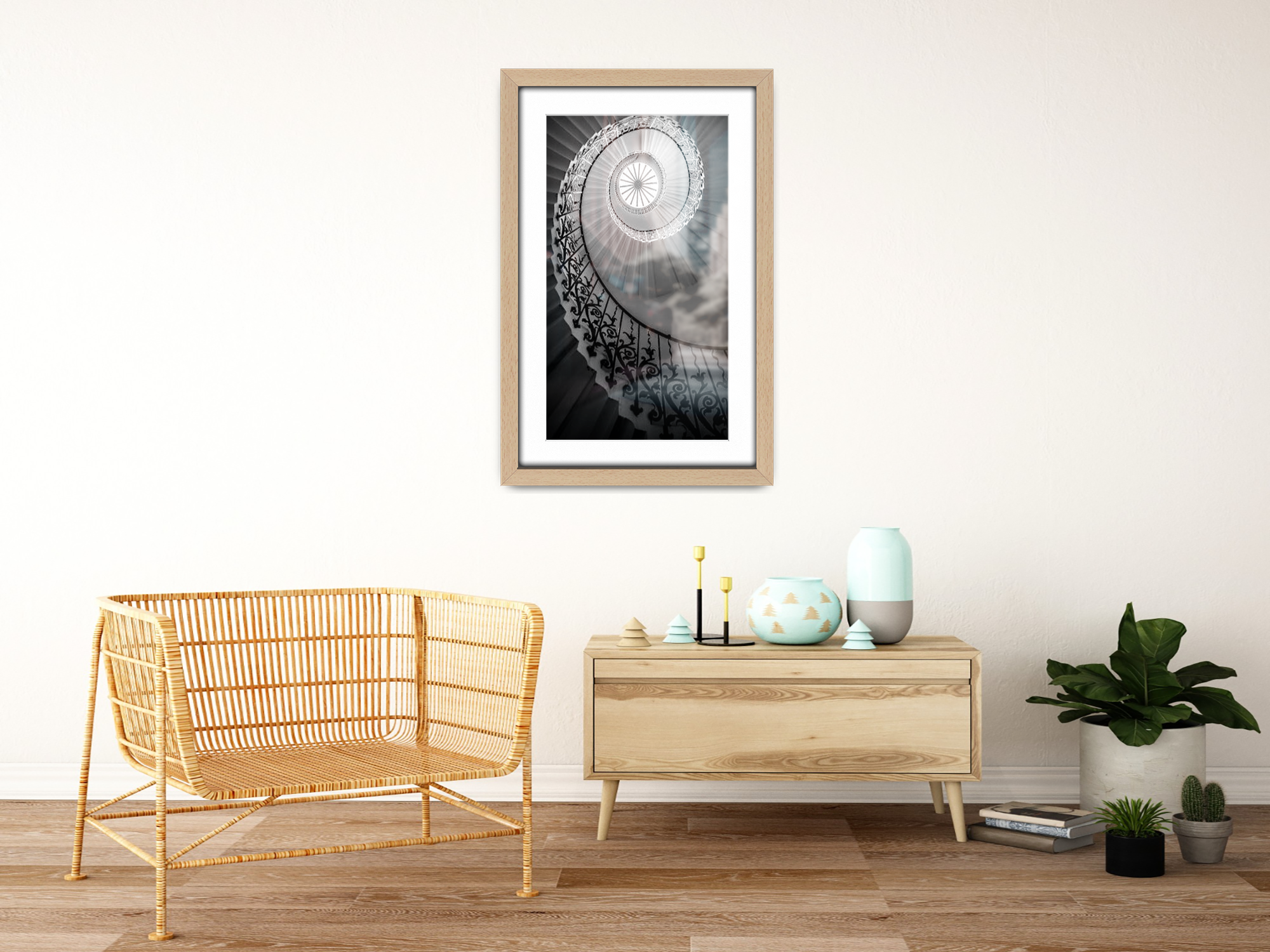 A3 ( 29.70 x 41.90 cm ) / 16 x 11 Inch with A4-(21.00 x 29.70 cm) White Mount Certificate Frames - MDF