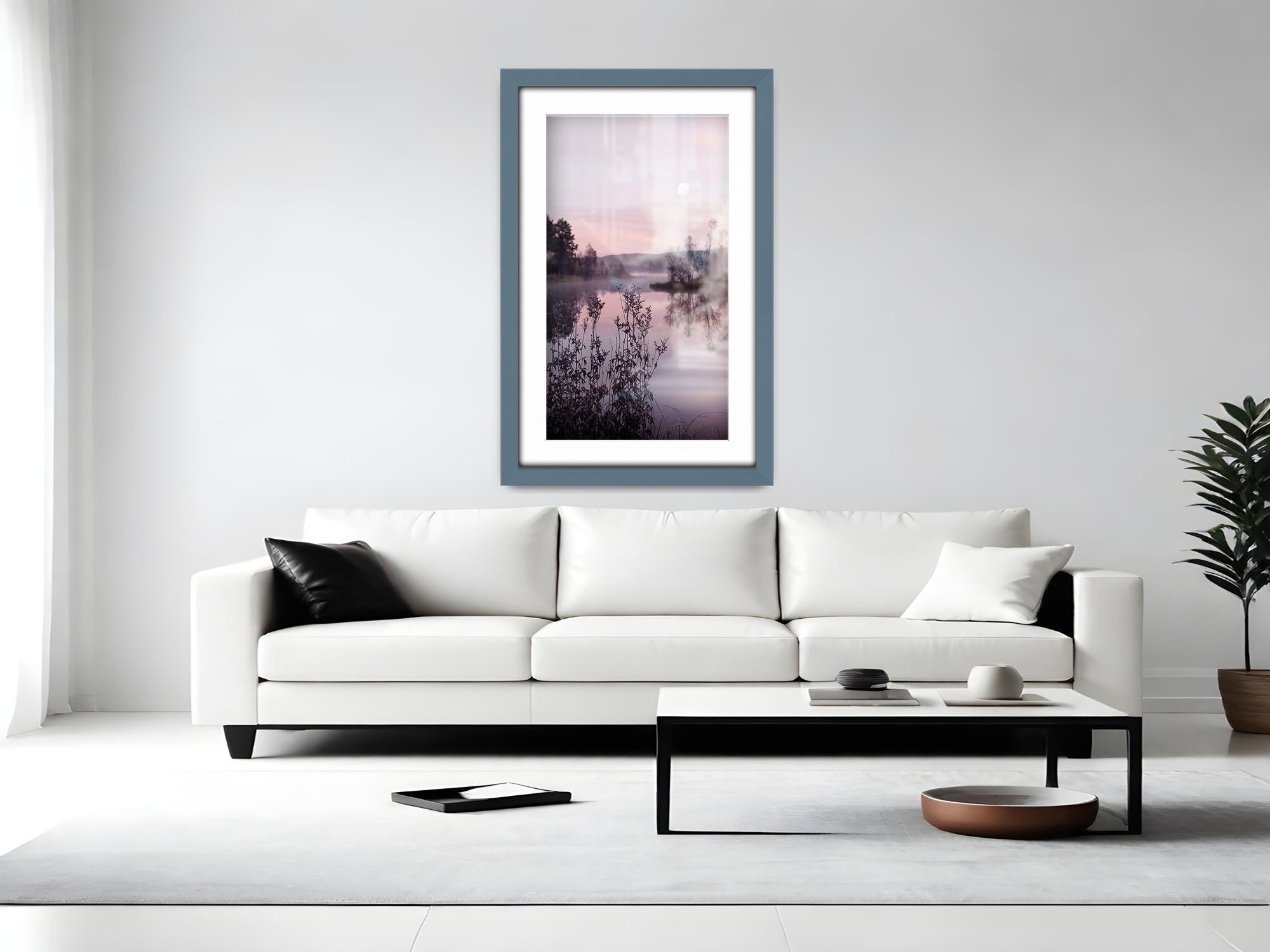 A3 ( 29.70 x 41.90 cm ) / 16 x 11 Inch with A4-(21.00 x 29.70 cm) White Mount Certificate Frames - MDF