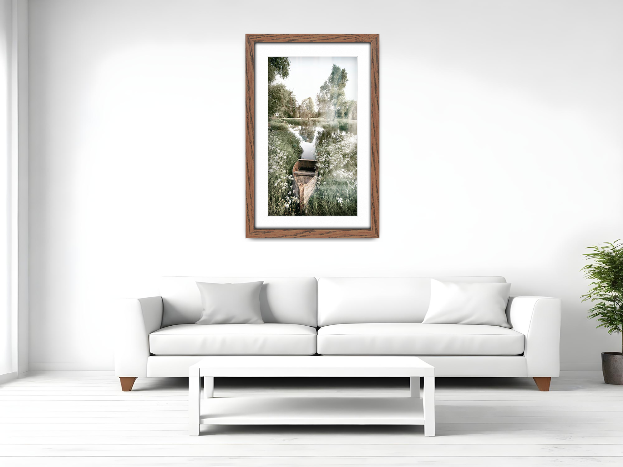 A3 ( 29.70 x 41.90 cm ) / 16 x 11 Inch with A4-(21.00 x 29.70 cm) White Mount Certificate Frames - MDF