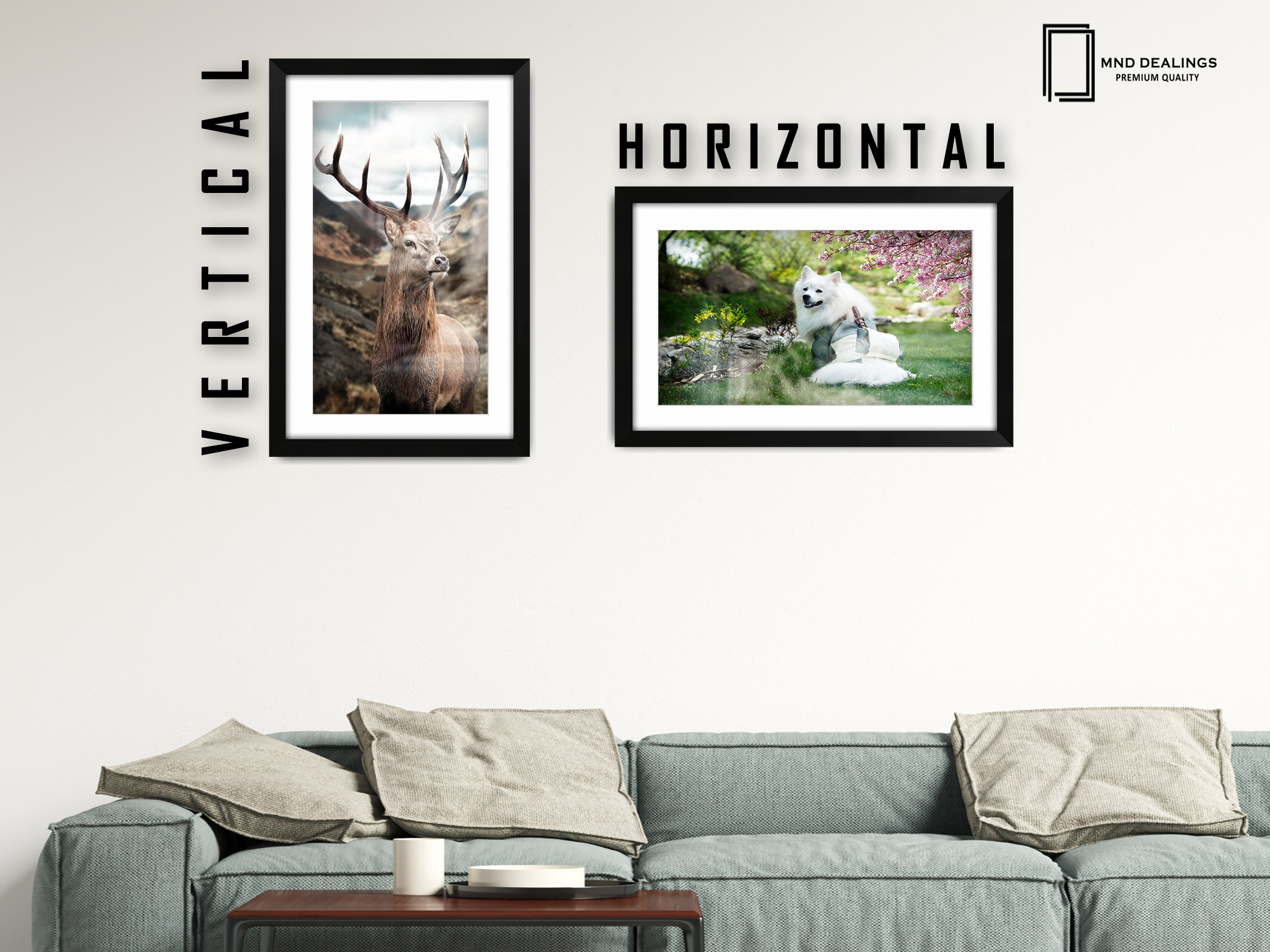 A3 ( 29.70 x 41.90 cm ) / 16 x 11 Inch with A4-(21.00 x 29.70 cm) White Mount Certificate Frames - MDF