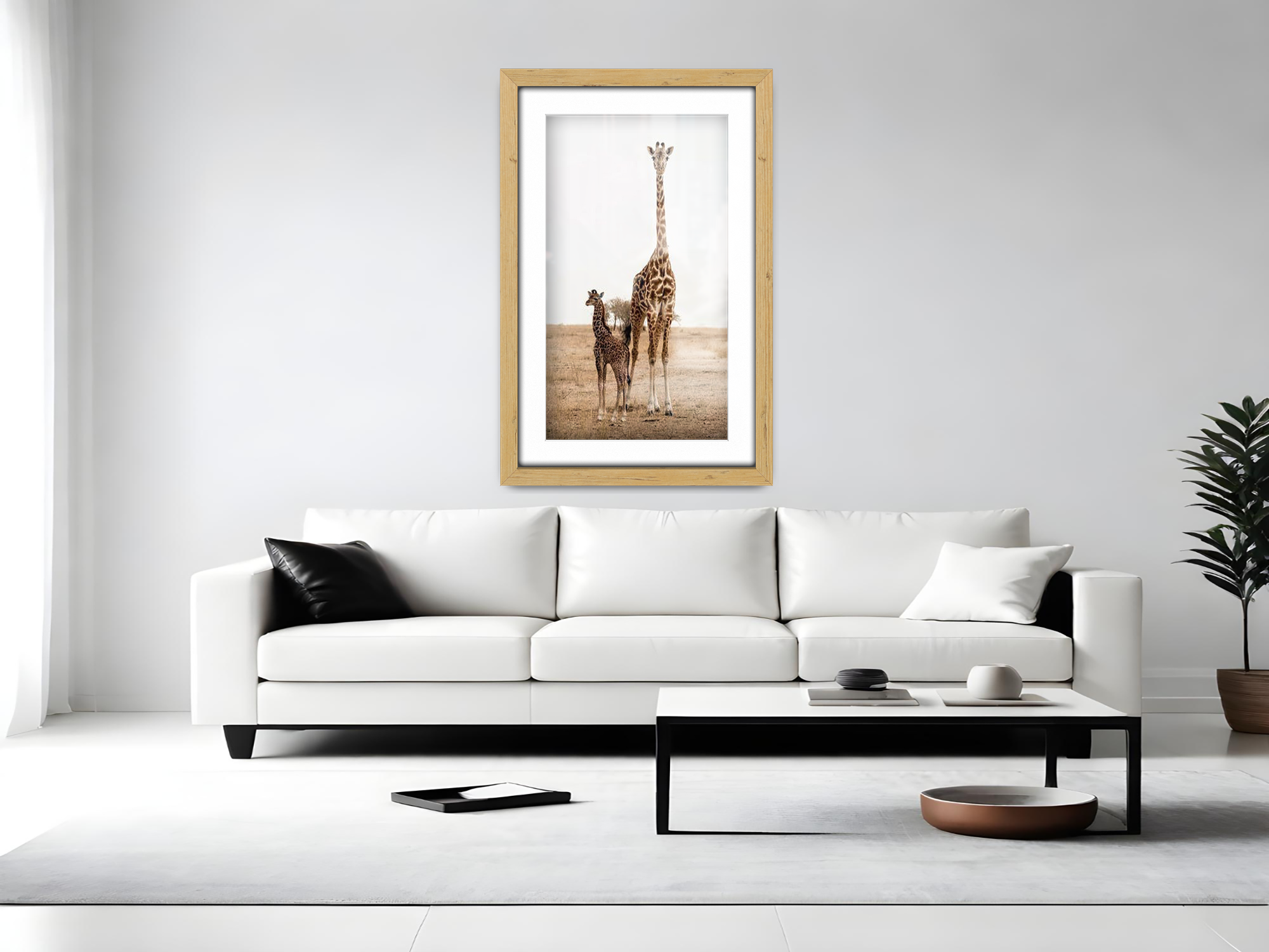 A3 ( 29.70 x 41.90 cm ) / 16 x 11 Inch with A4-(21.00 x 29.70 cm) White Mount Certificate Frames - MDF