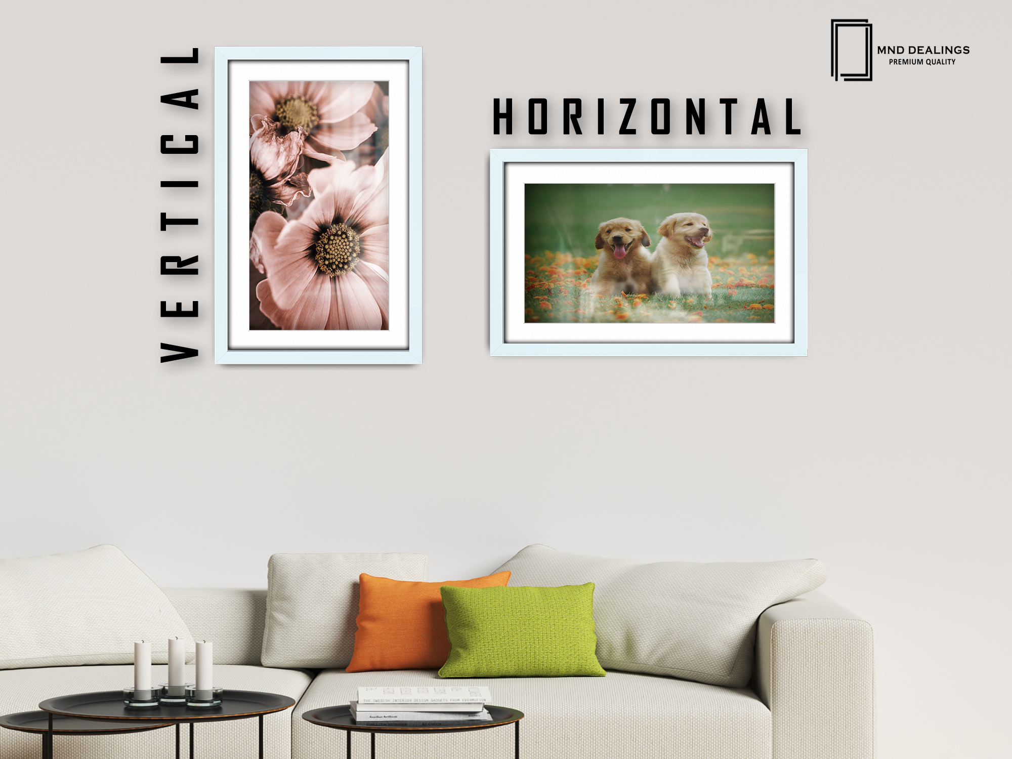 A3 ( 29.70 x 41.90 cm ) / 16 x 11 Inch with A4-(21.00 x 29.70 cm) White Mount Certificate Frames - MDF