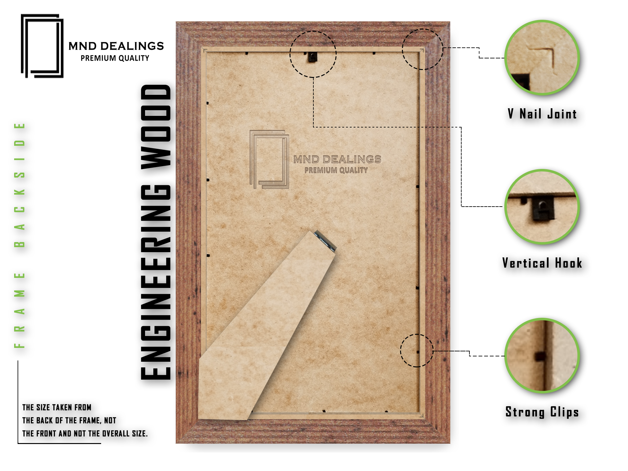 A4 ( 21.00 x 29.70 CM ) / 11 x 8 Inch Photo Frames - MDF