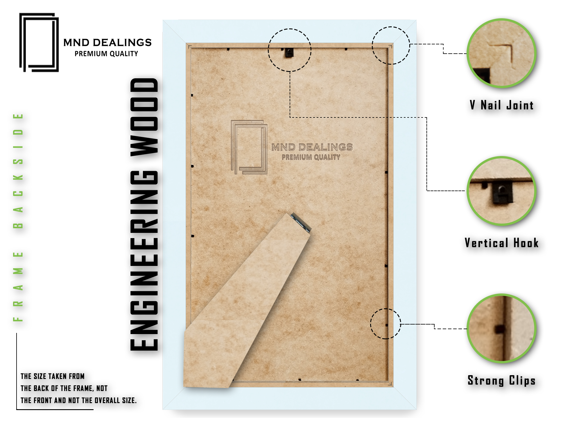 A4 ( 21.00 x 29.70 CM ) / 11 x 8 Inch Photo Frames - MDF