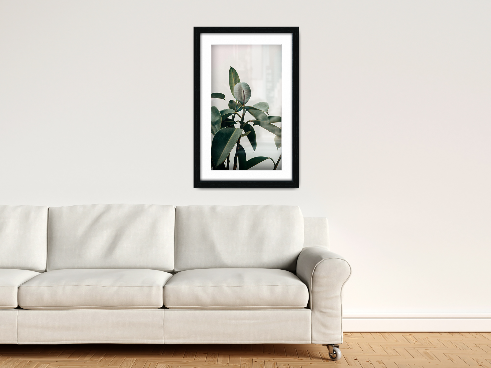 A4 ( 21.00 x 29.70 cm ) / 11 x 8 Inch with A5-(14.80 x 21.00 cm) White Mount Art Frames - MDF