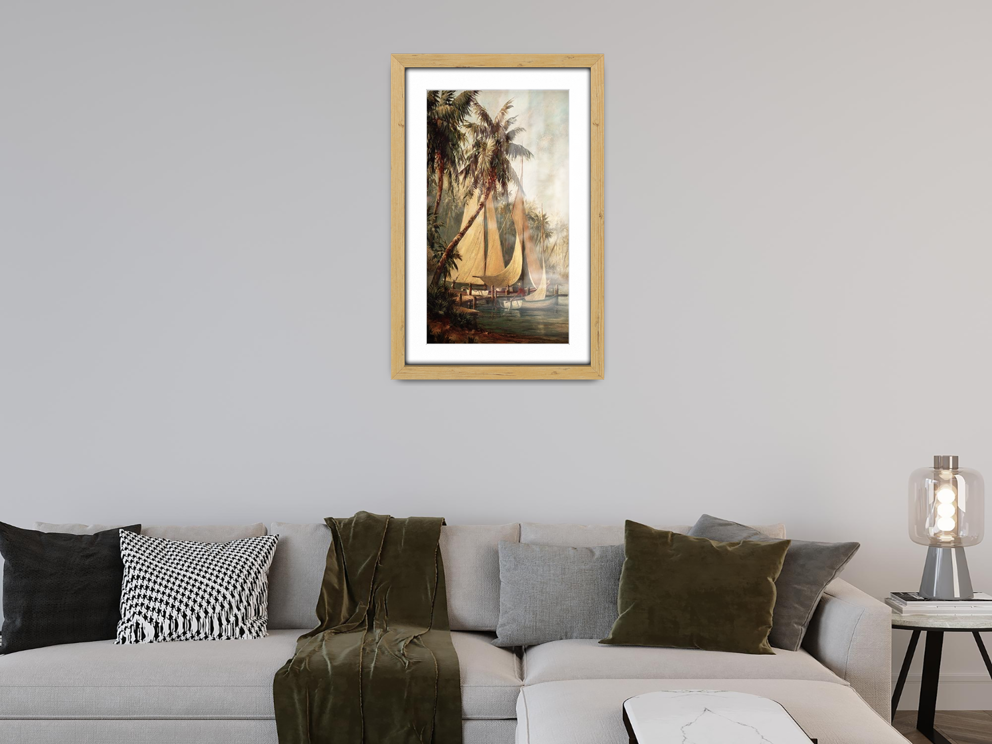 A4 ( 21.00 x 29.70 cm ) / 11 x 8 Inch with A5-(14.80 x 21.00 cm) White Mount Art Frames - MDF