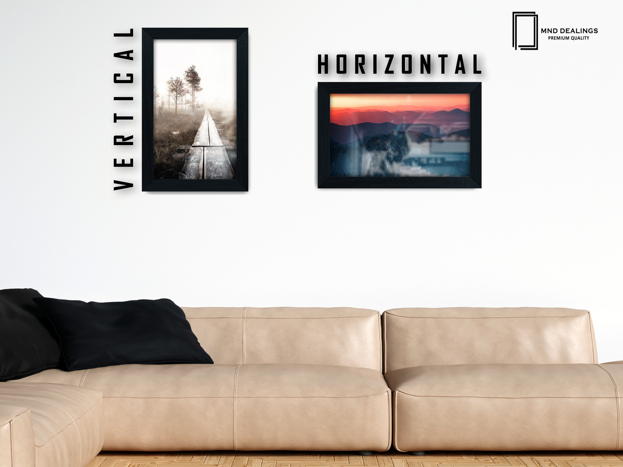 A5 ( 14.80 x 21.00 CM ) / 8 x 5.5 Inch Art Frames - MDF