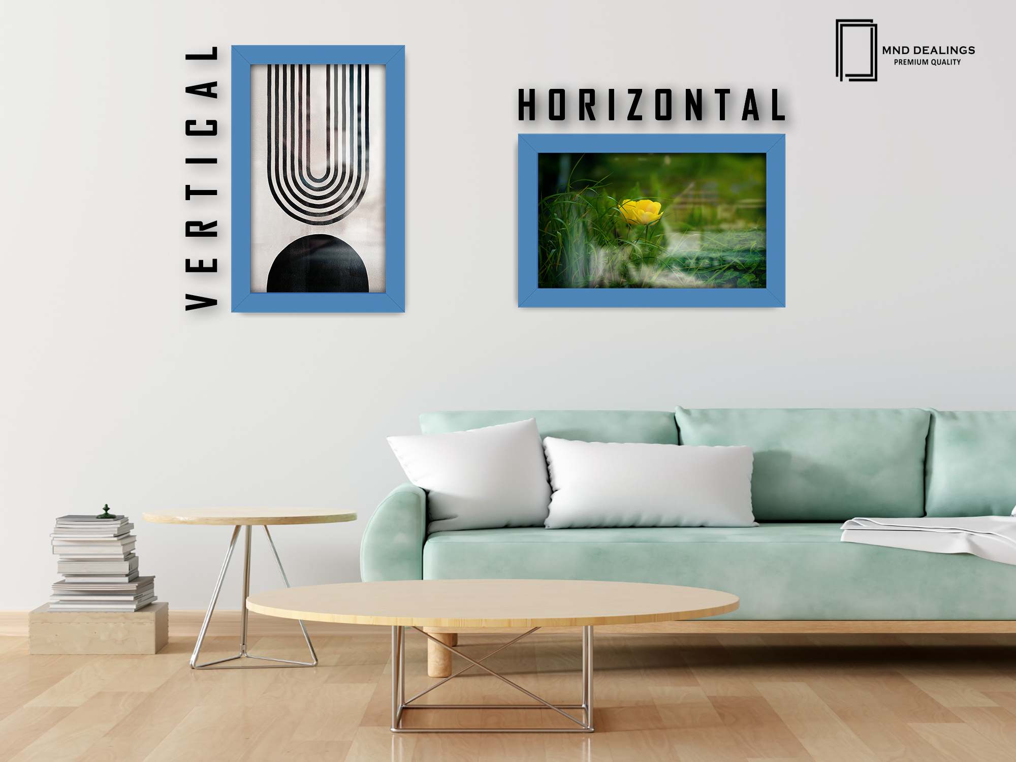 A5 ( 14.80 x 21.00 CM ) / 8 x 5.5 Inch Art Frames - MDF