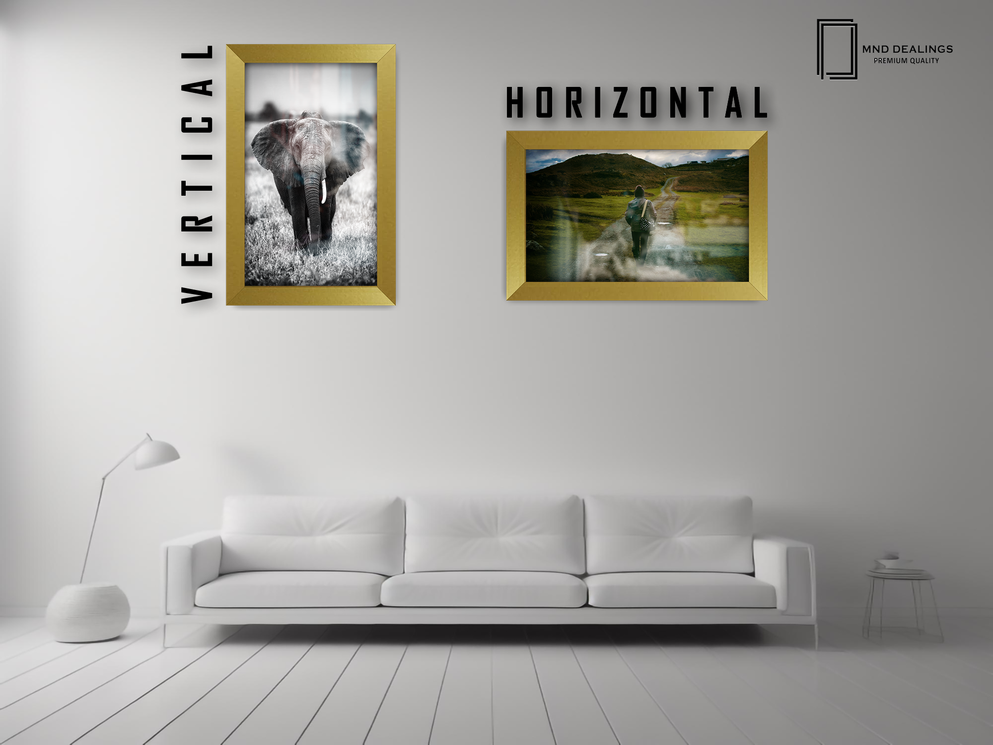 A5 ( 14.80 x 21.00 CM ) / 8 x 5.5 Inch Art Frames - MDF